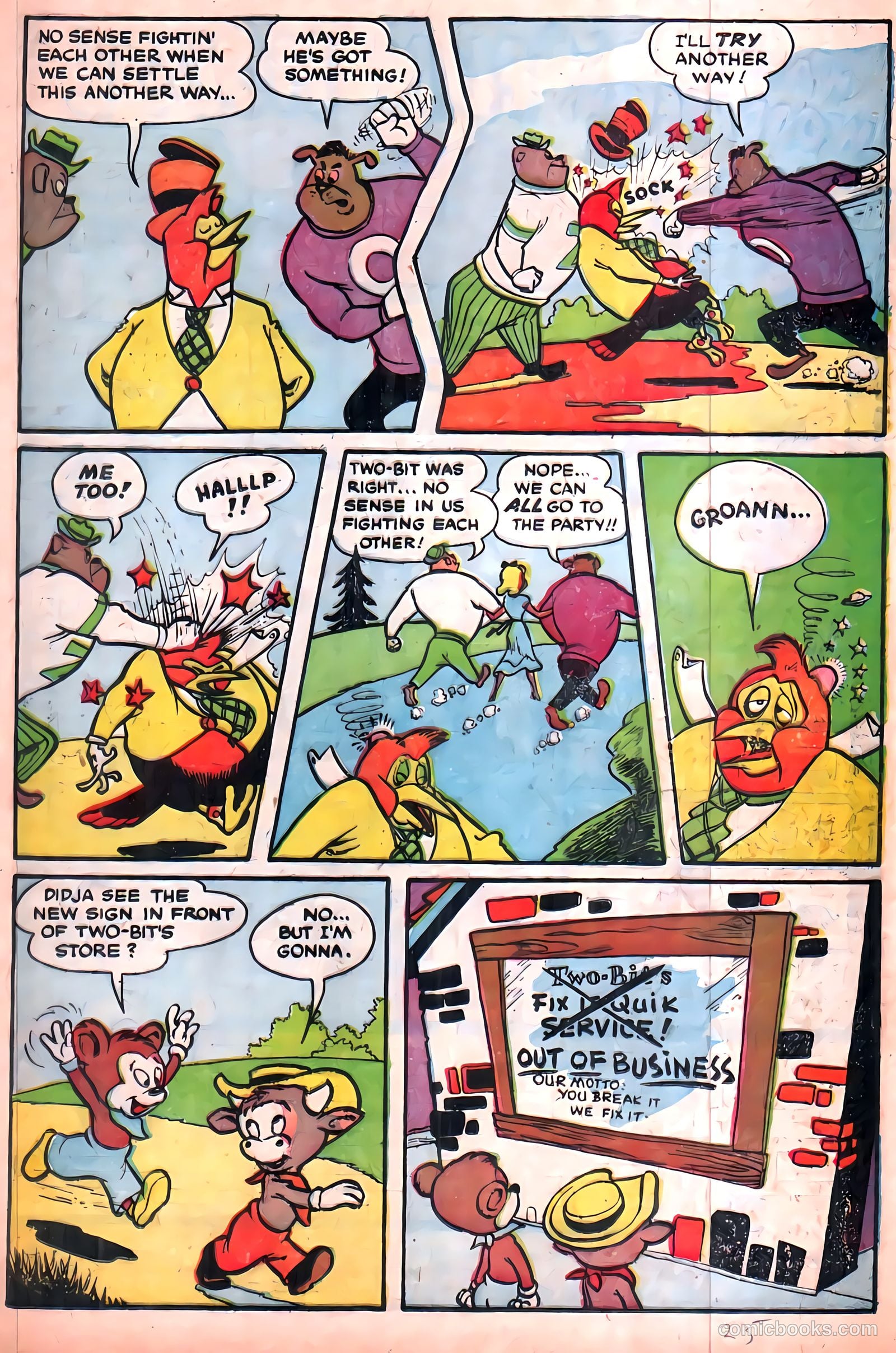 Two-Bit the Wacky Woodpecker #2 — page 25 of 36