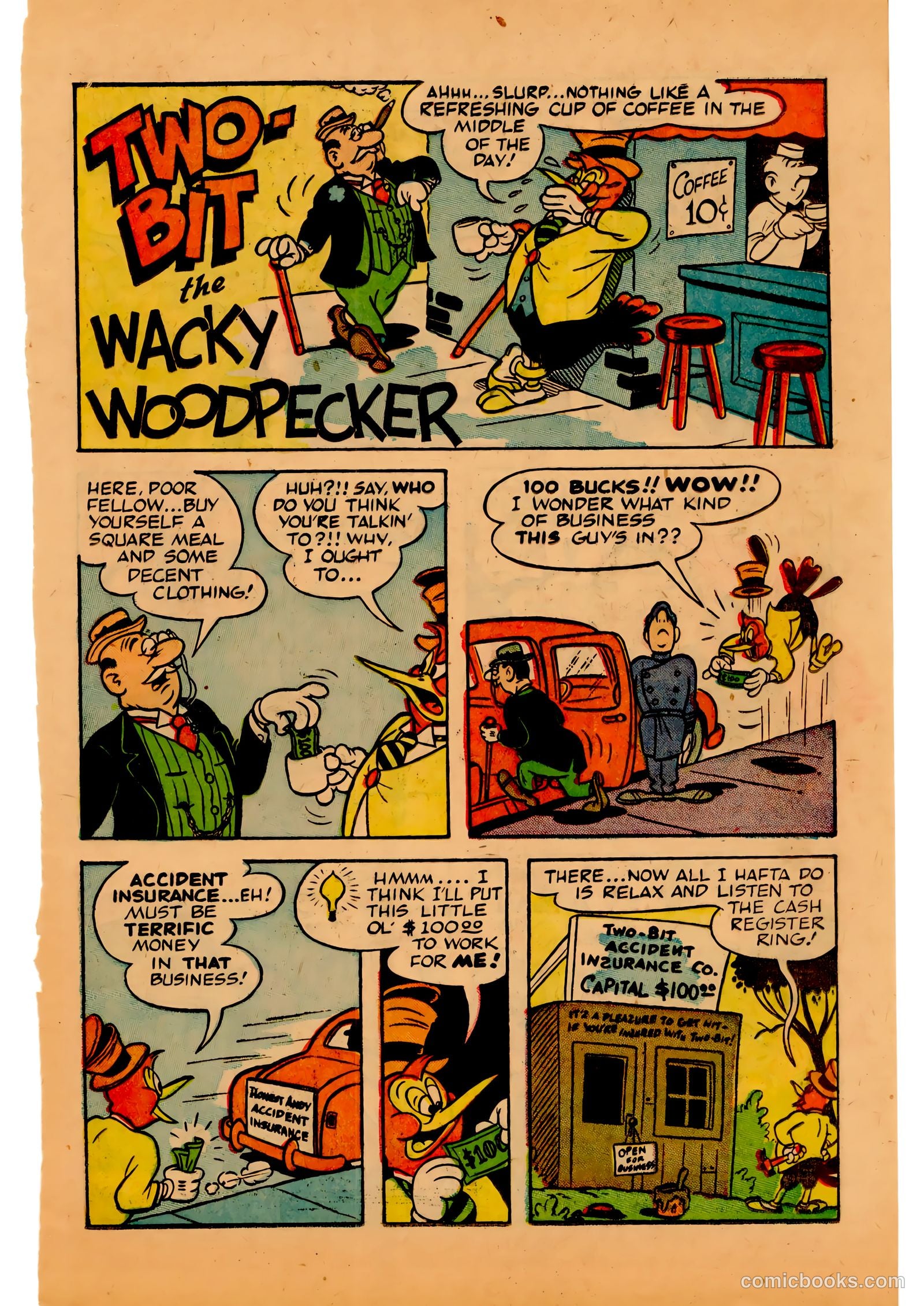 Two-Bit the Wacky Woodpecker #3 — page 11 of 36