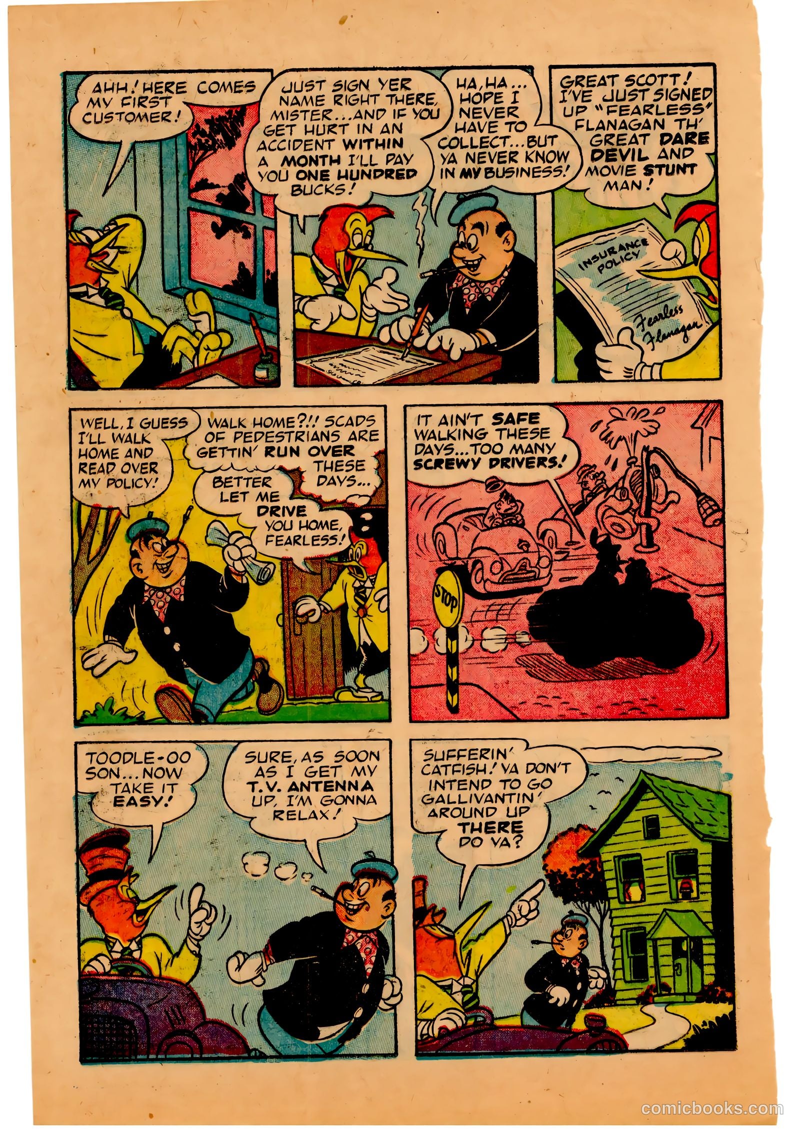 Two-Bit the Wacky Woodpecker #3 — page 12 of 36