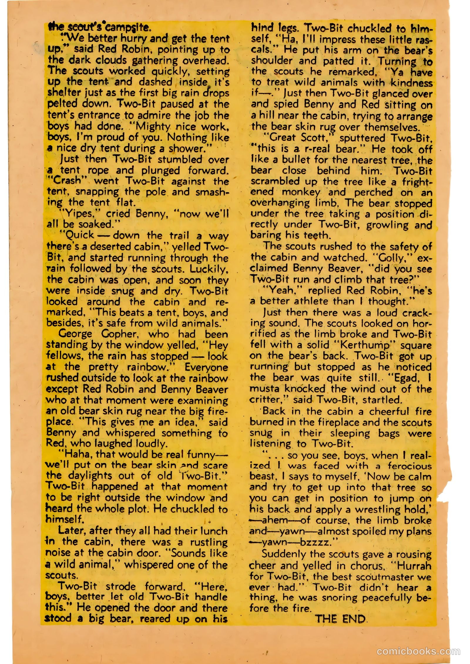 Two-Bit the Wacky Woodpecker #3 — page 20 of 36