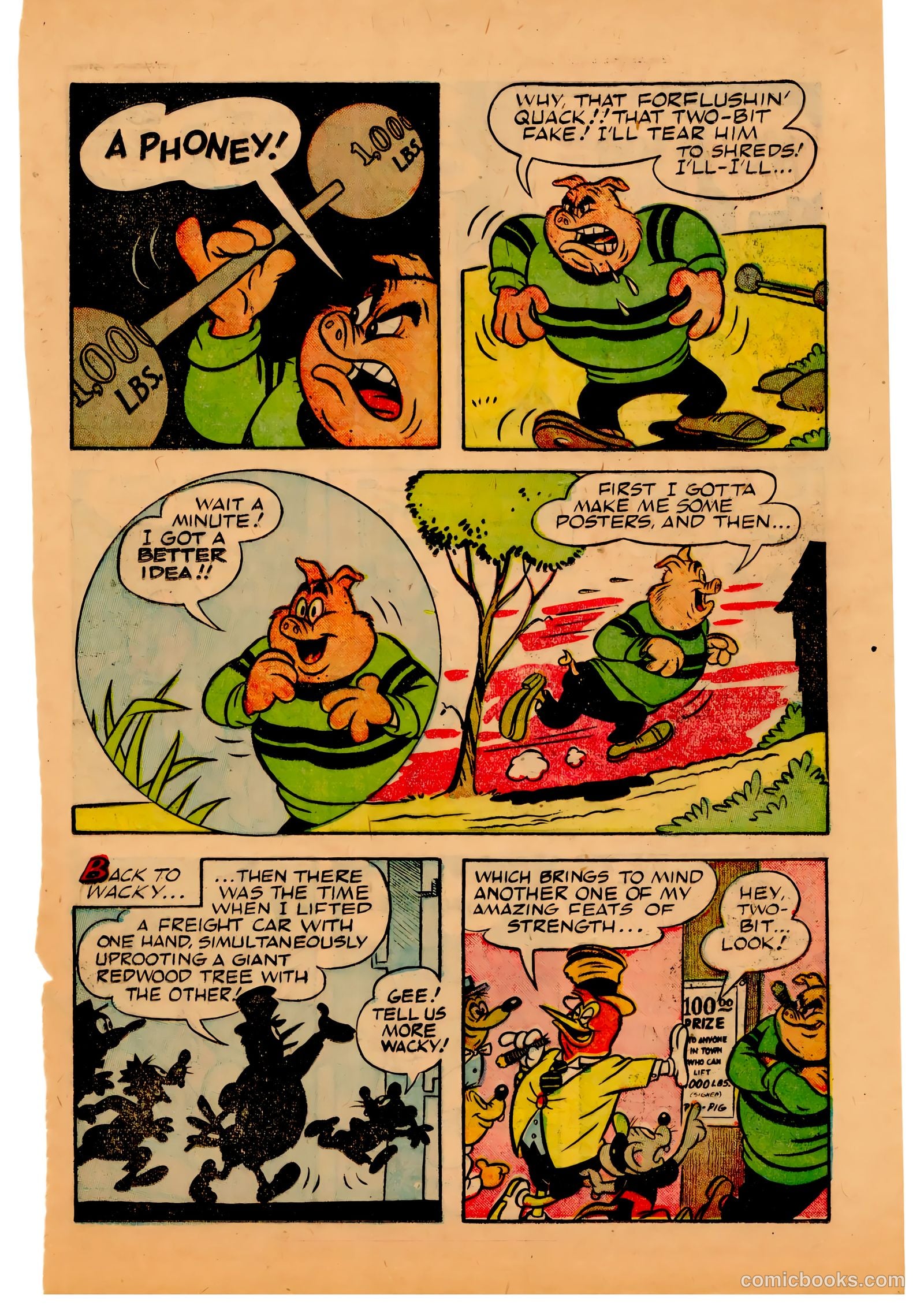 Two-Bit the Wacky Woodpecker #3 — page 25 of 36