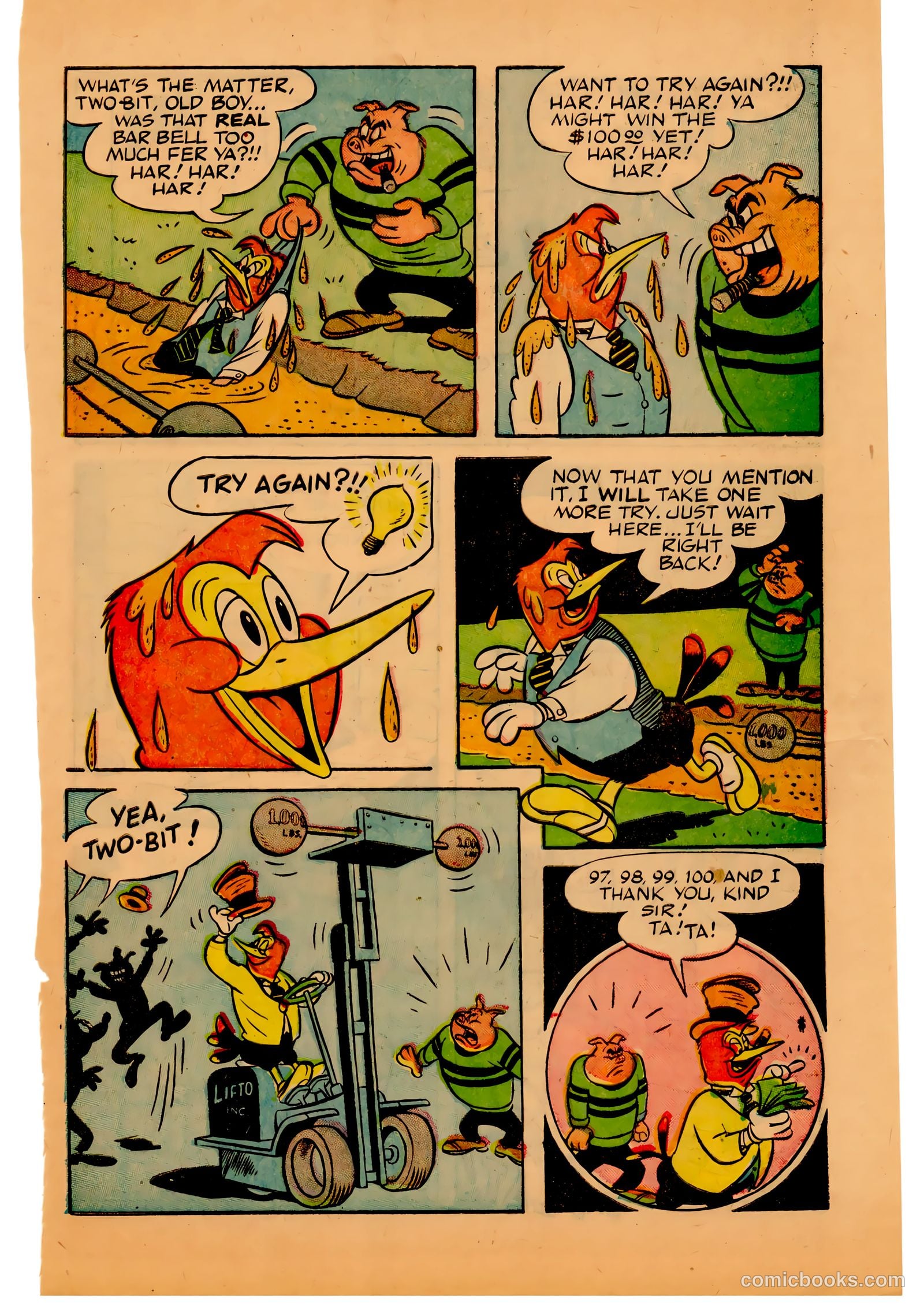 Two-Bit the Wacky Woodpecker #3 — page 27 of 36