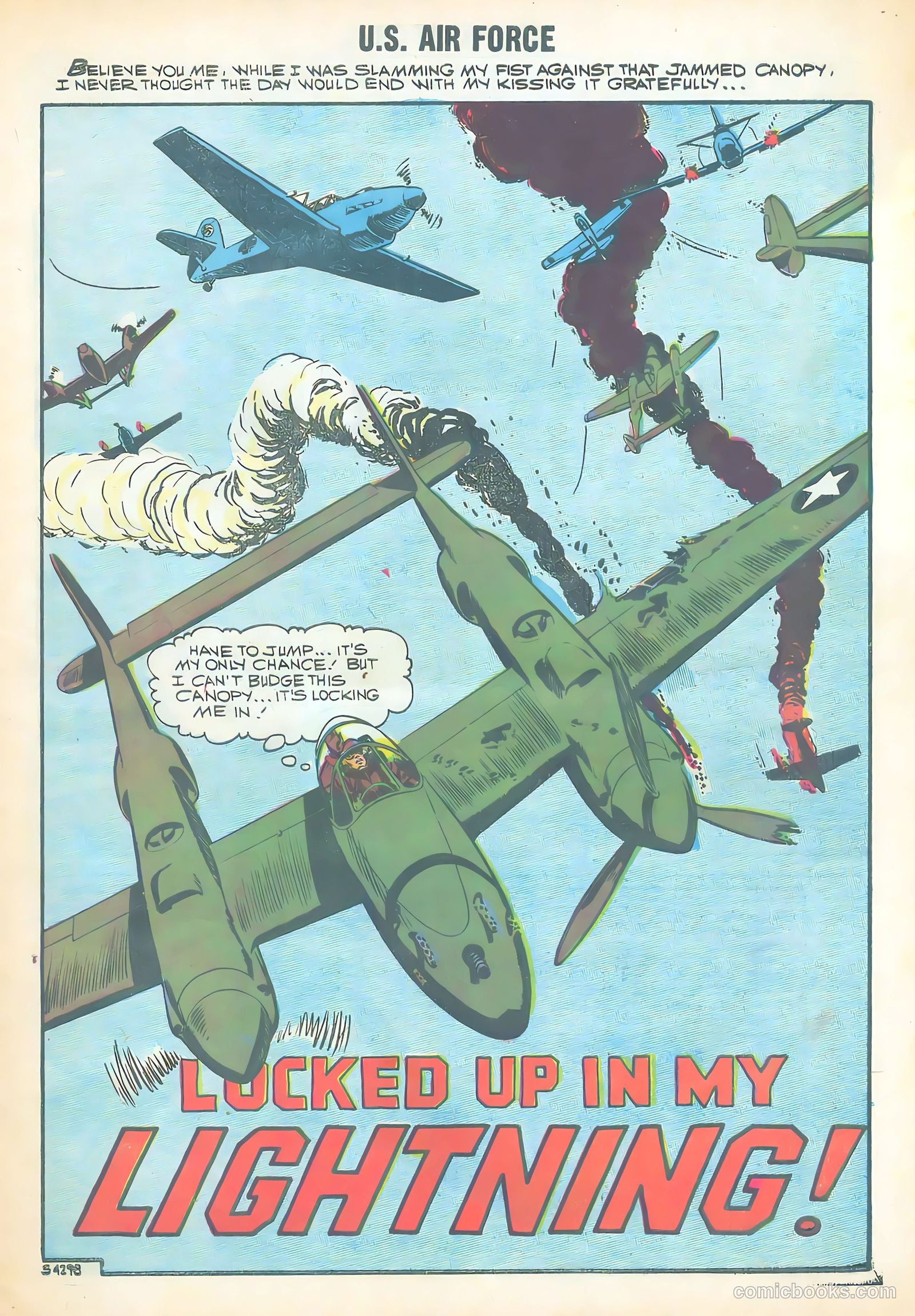 U.S. Air Force Comics #1 — page 3 of 36