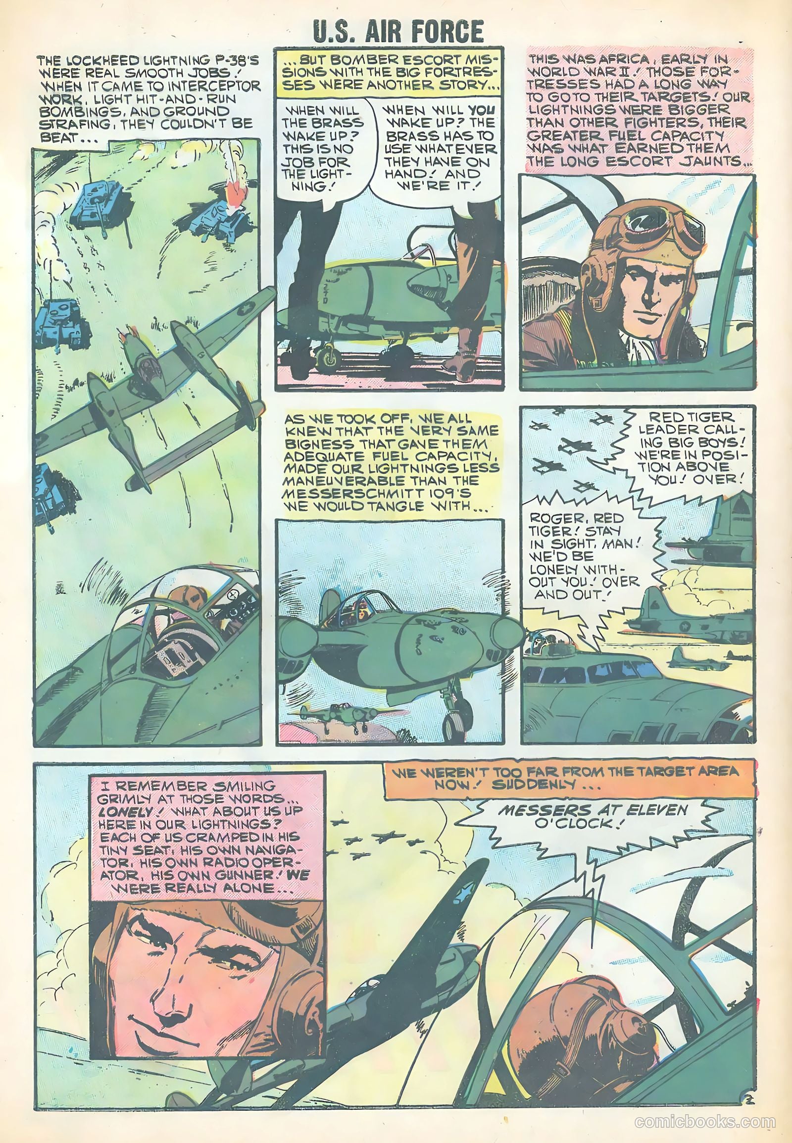 U.S. Air Force Comics #1 — page 4 of 36