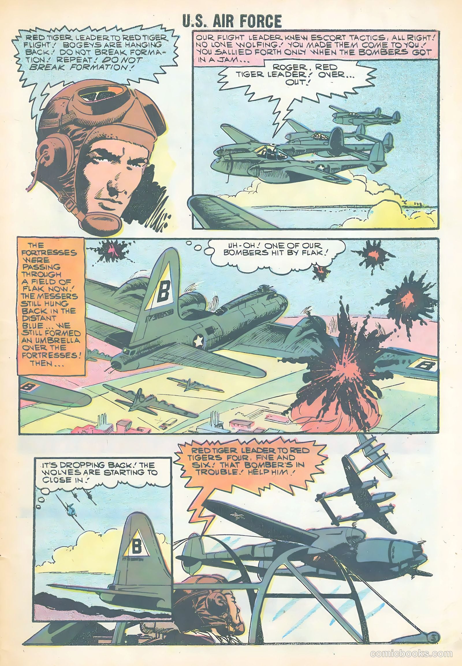 U.S. Air Force Comics #1 — page 5 of 36