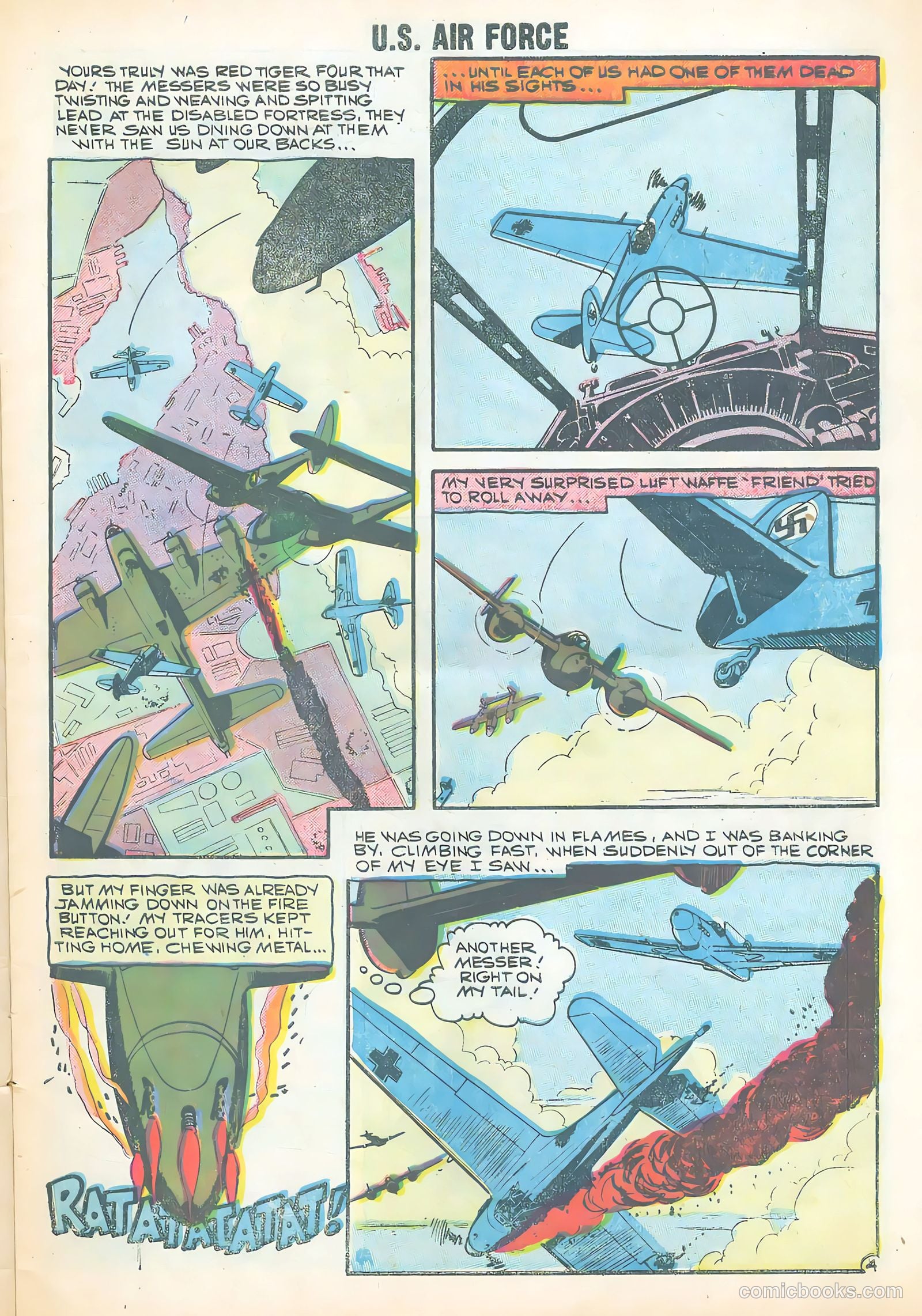 U.S. Air Force Comics #1 — page 7 of 36