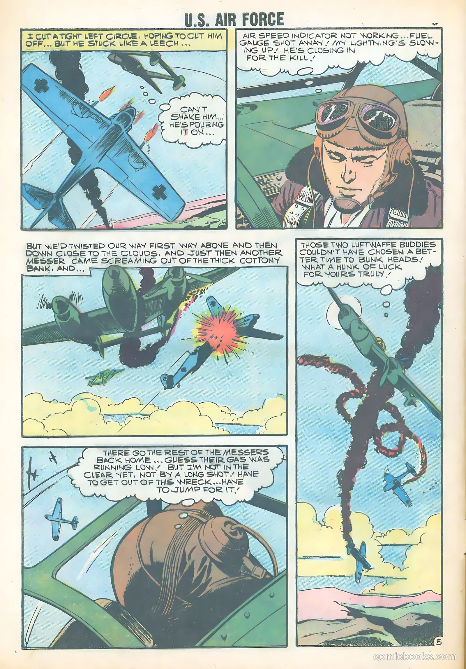 U.S. Air Force Comics #1 — page 8 of 36