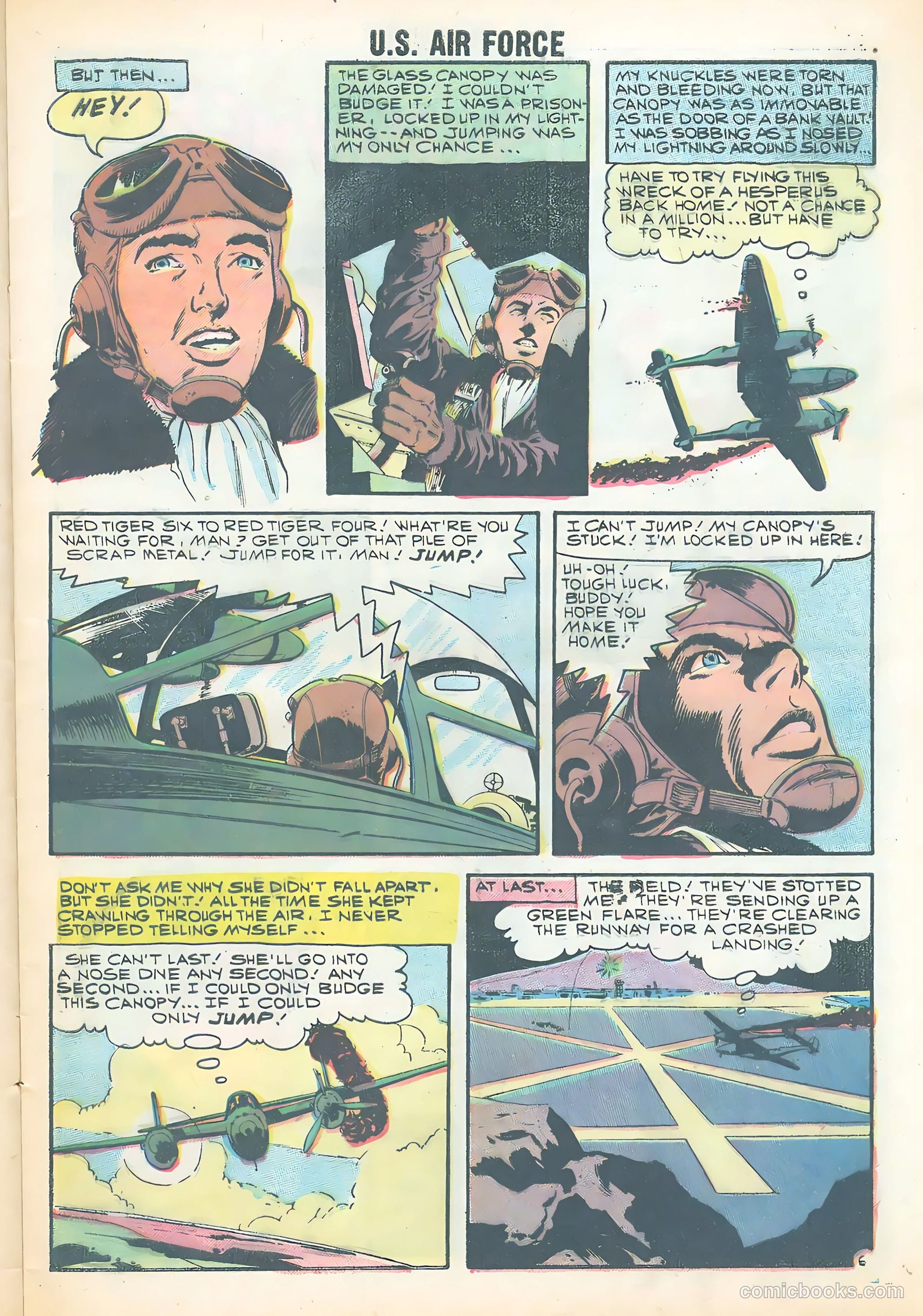 U.S. Air Force Comics #1 — page 9 of 36