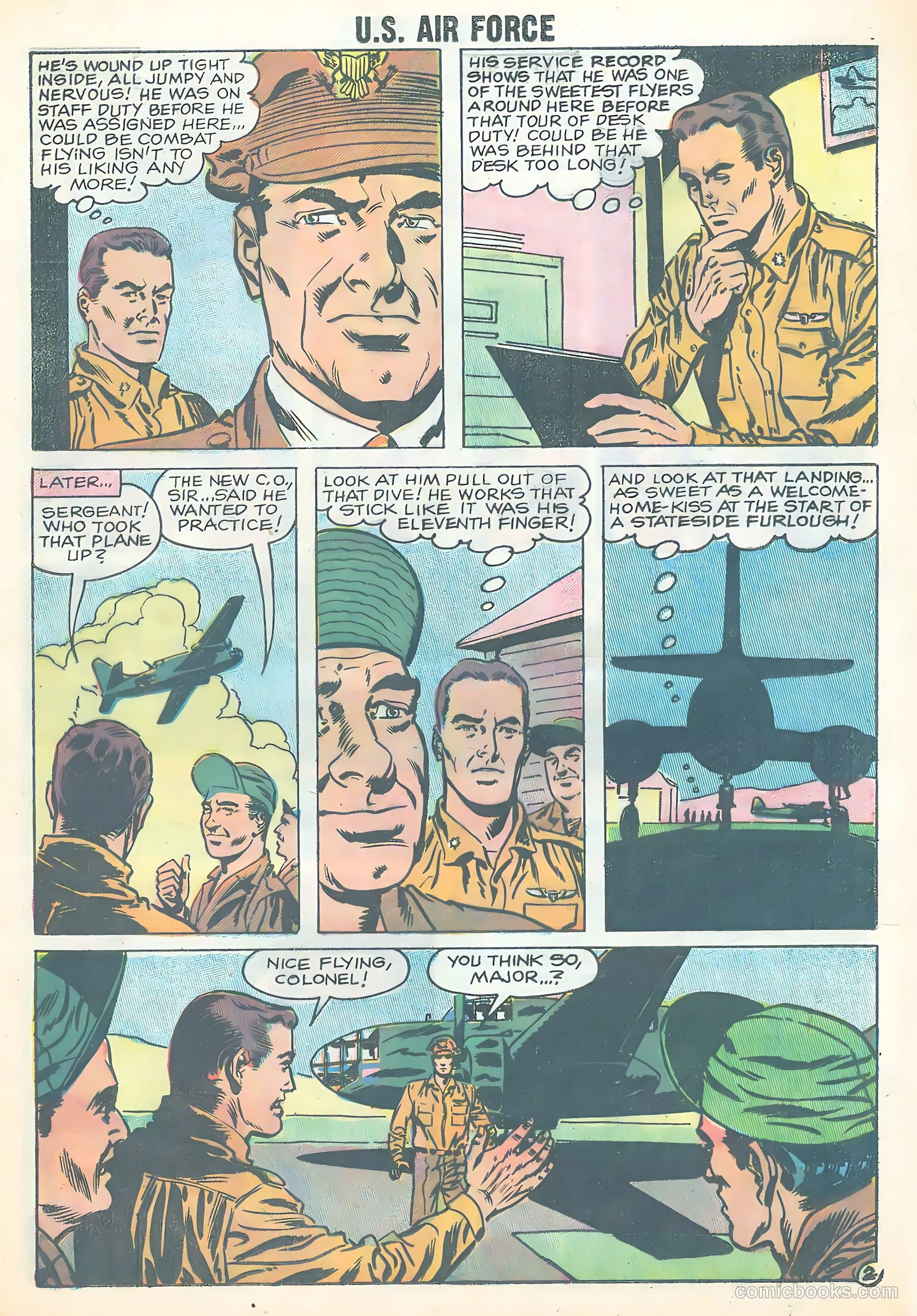 U.S. Air Force Comics #1 — page 13 of 36