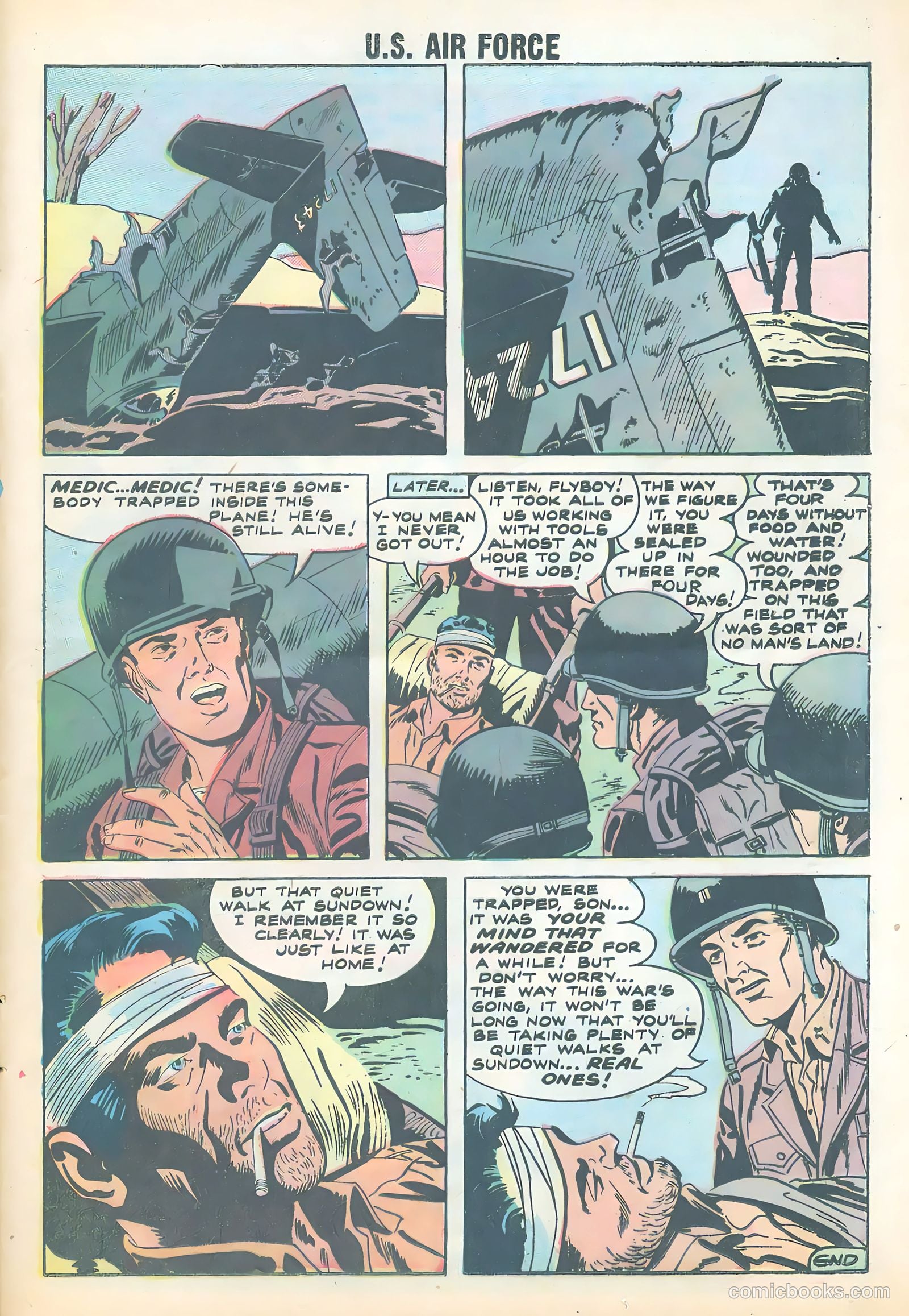 U.S. Air Force Comics #1 — page 25 of 36