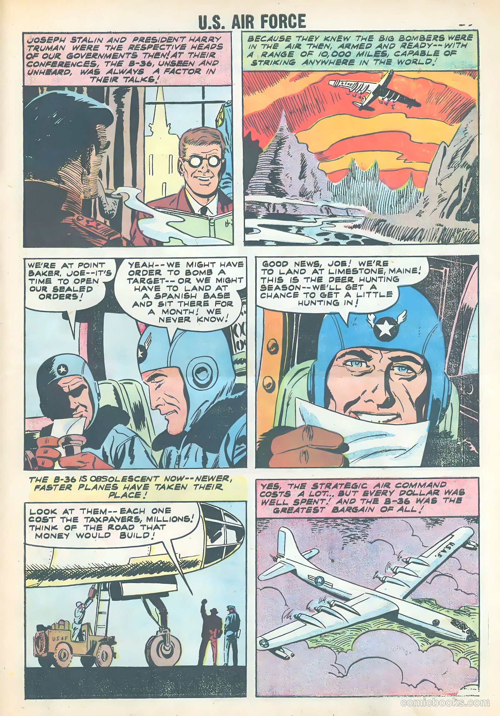 U.S. Air Force Comics #1 — page 27 of 36