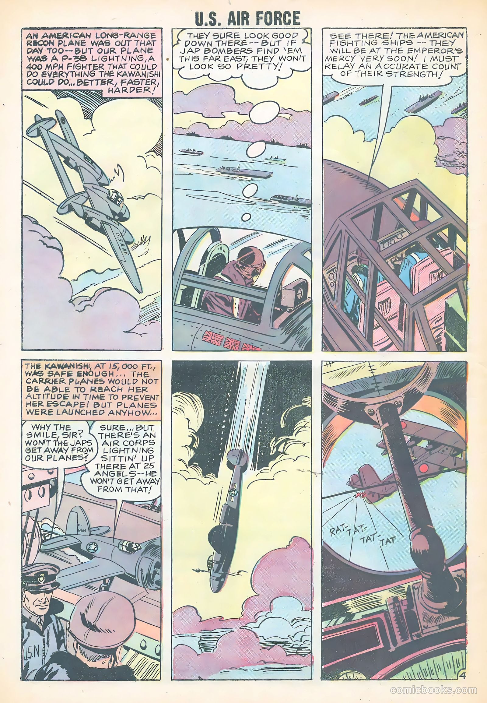 U.S. Air Force Comics #1 — page 32 of 36