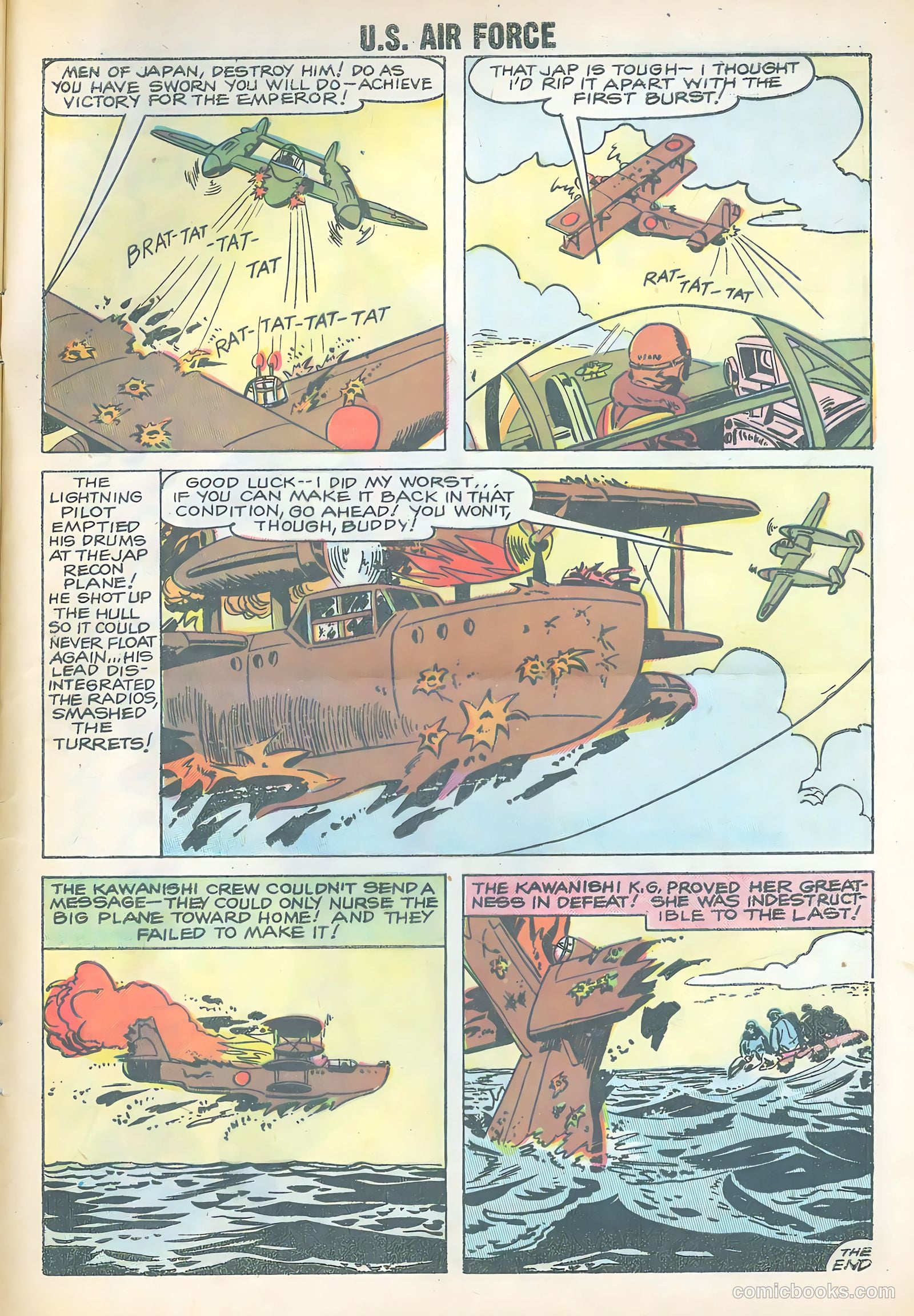 U.S. Air Force Comics #1 — page 33 of 36