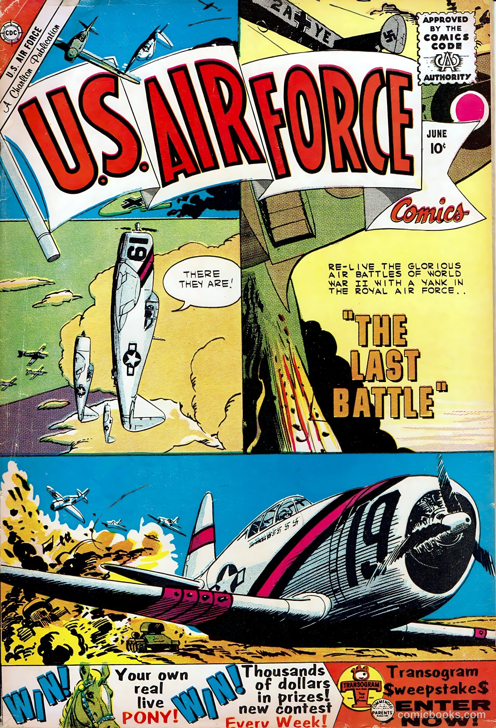 U.S. Air Force Comics #10 — page 1 of 36