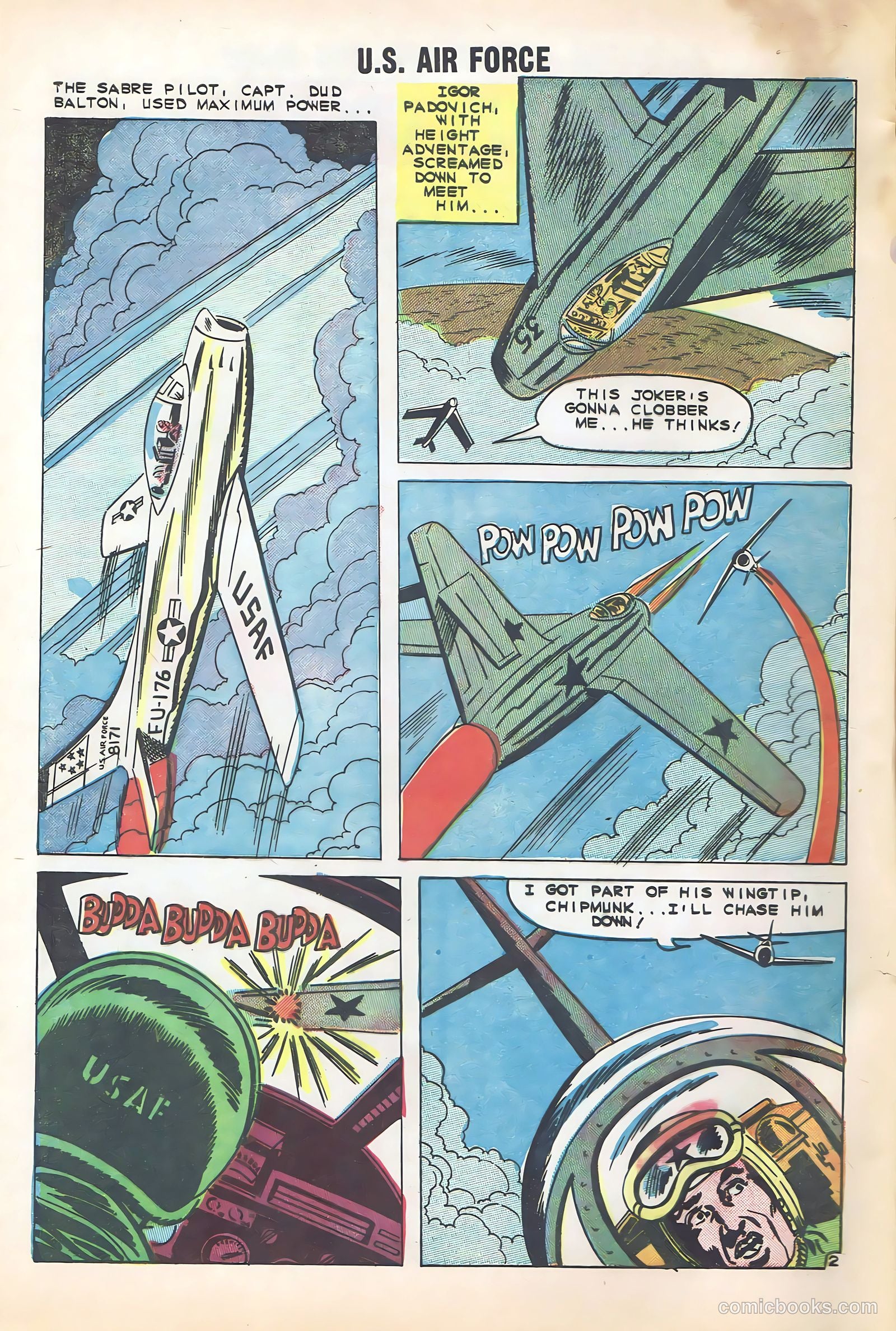 U.S. Air Force Comics #10 — page 4 of 36