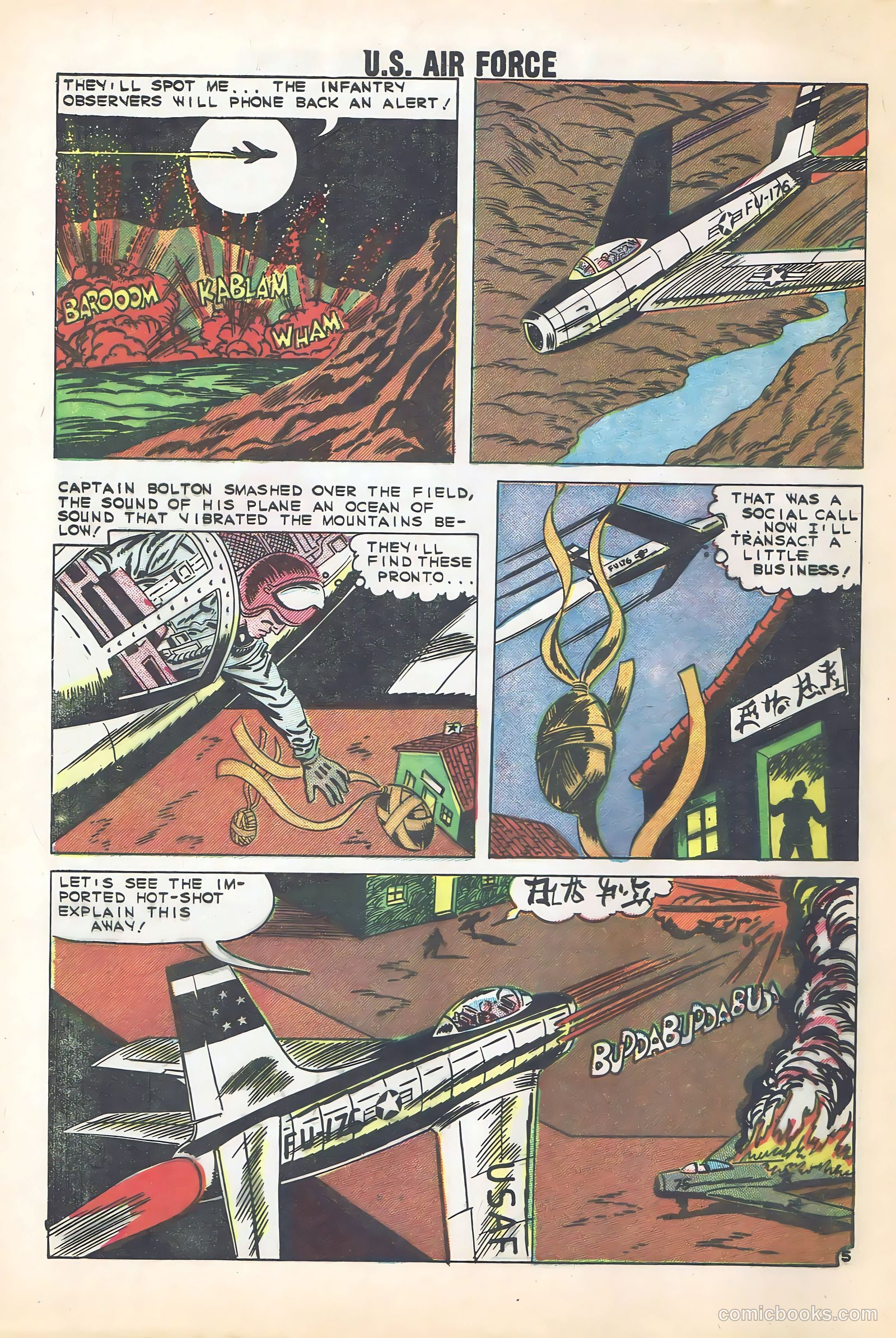 U.S. Air Force Comics #10 — page 8 of 36