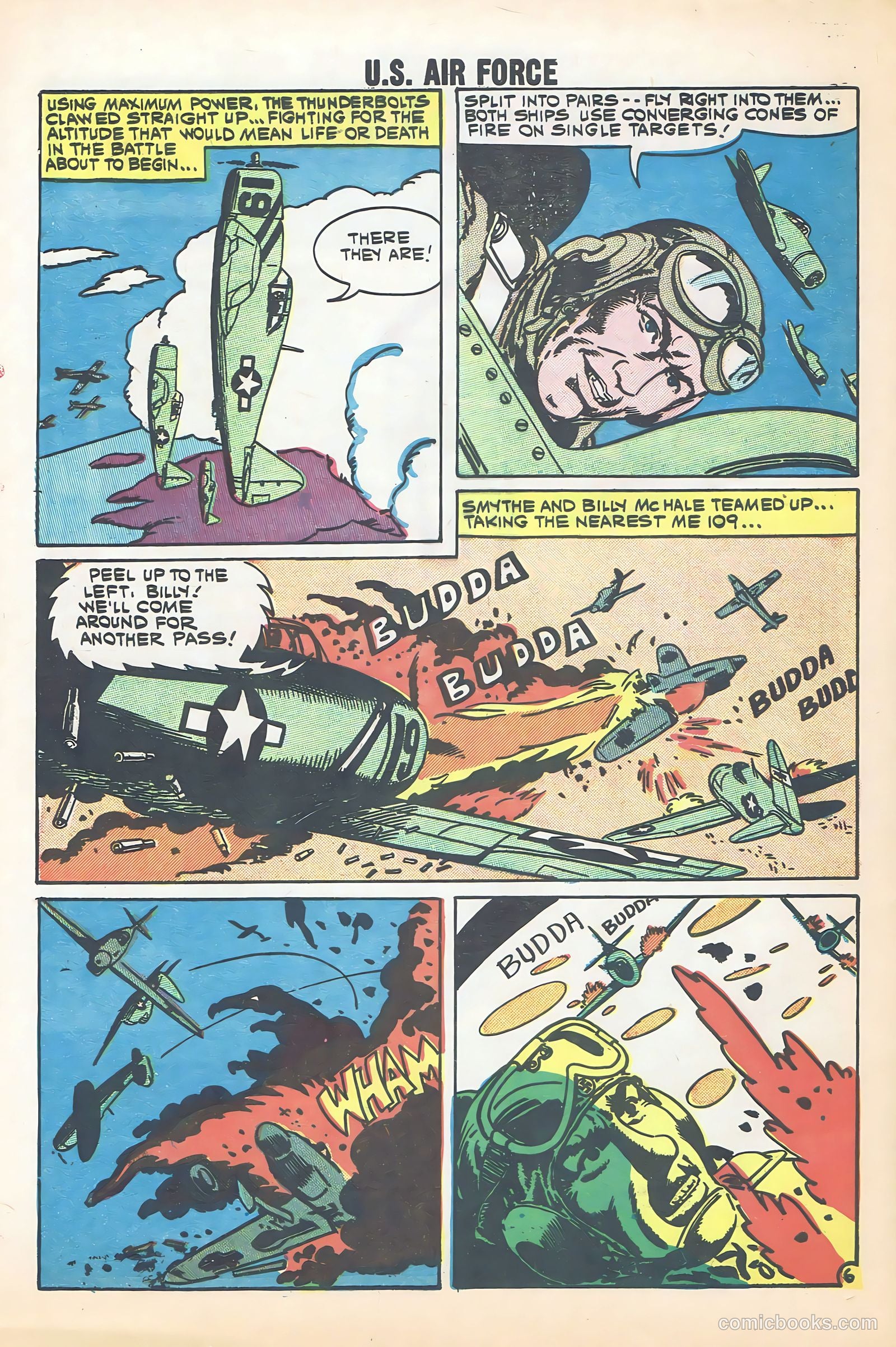 U.S. Air Force Comics #10 — page 32 of 36