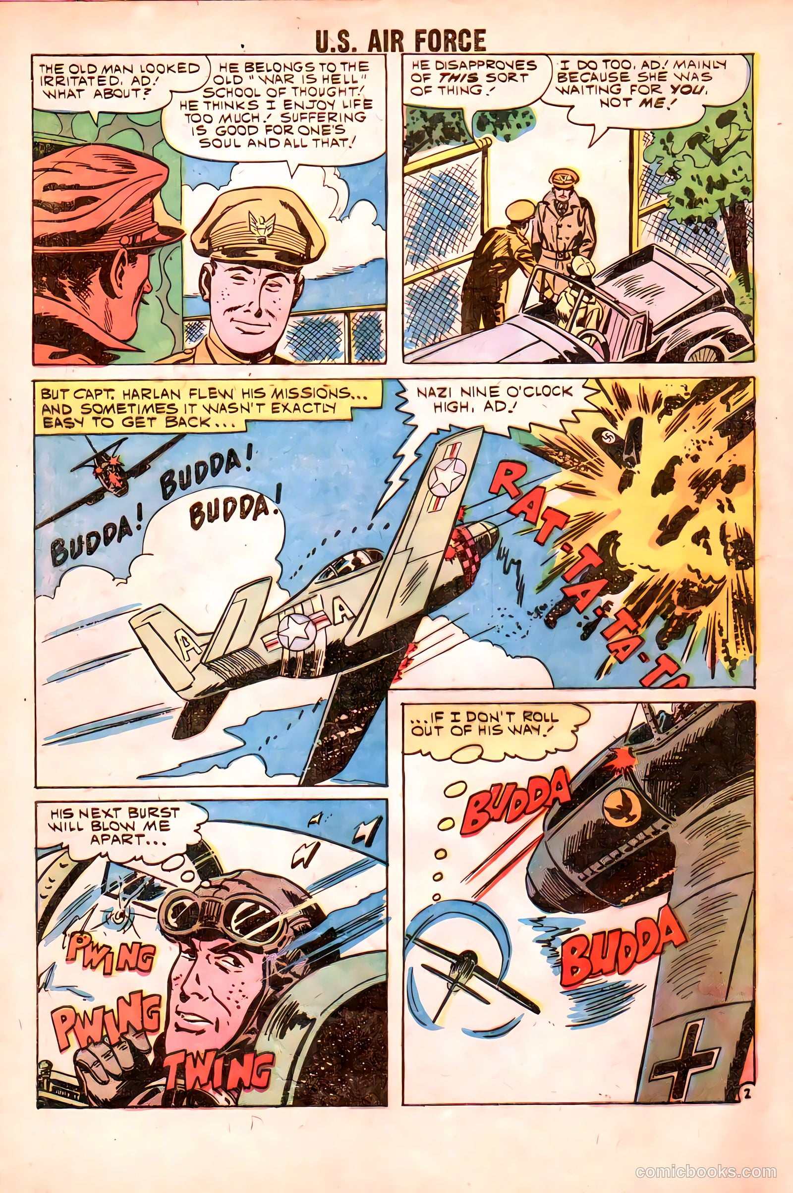 U.S. Air Force Comics #11 — page 4 of 36