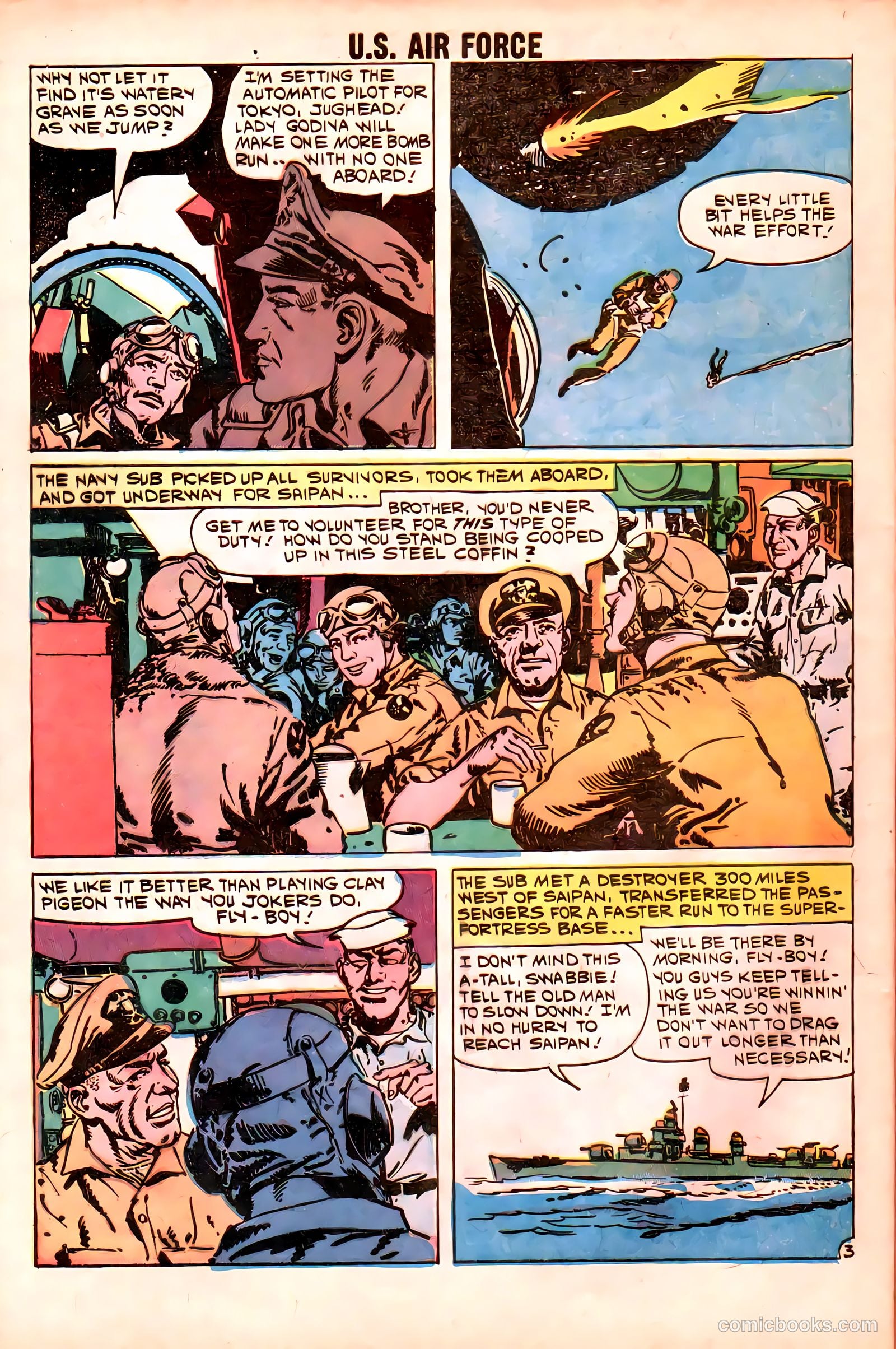 U.S. Air Force Comics #11 — page 28 of 36
