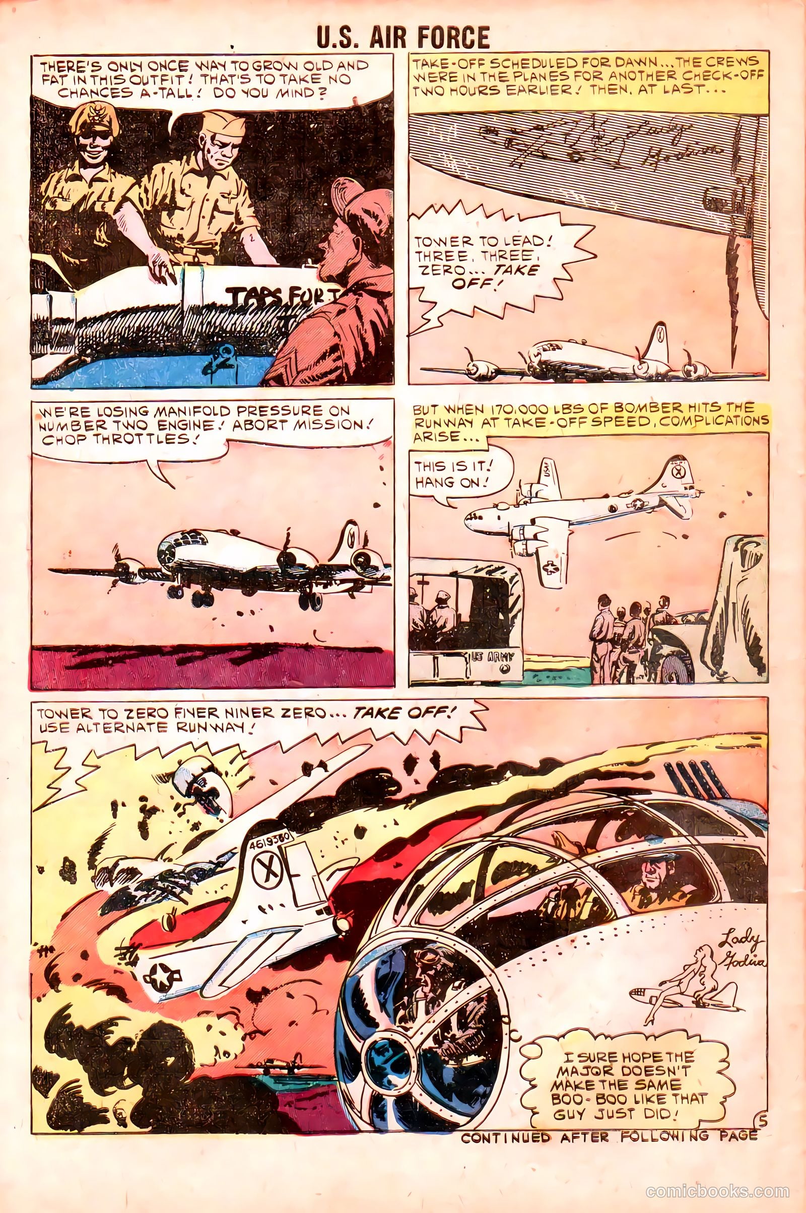 U.S. Air Force Comics #11 — page 30 of 36