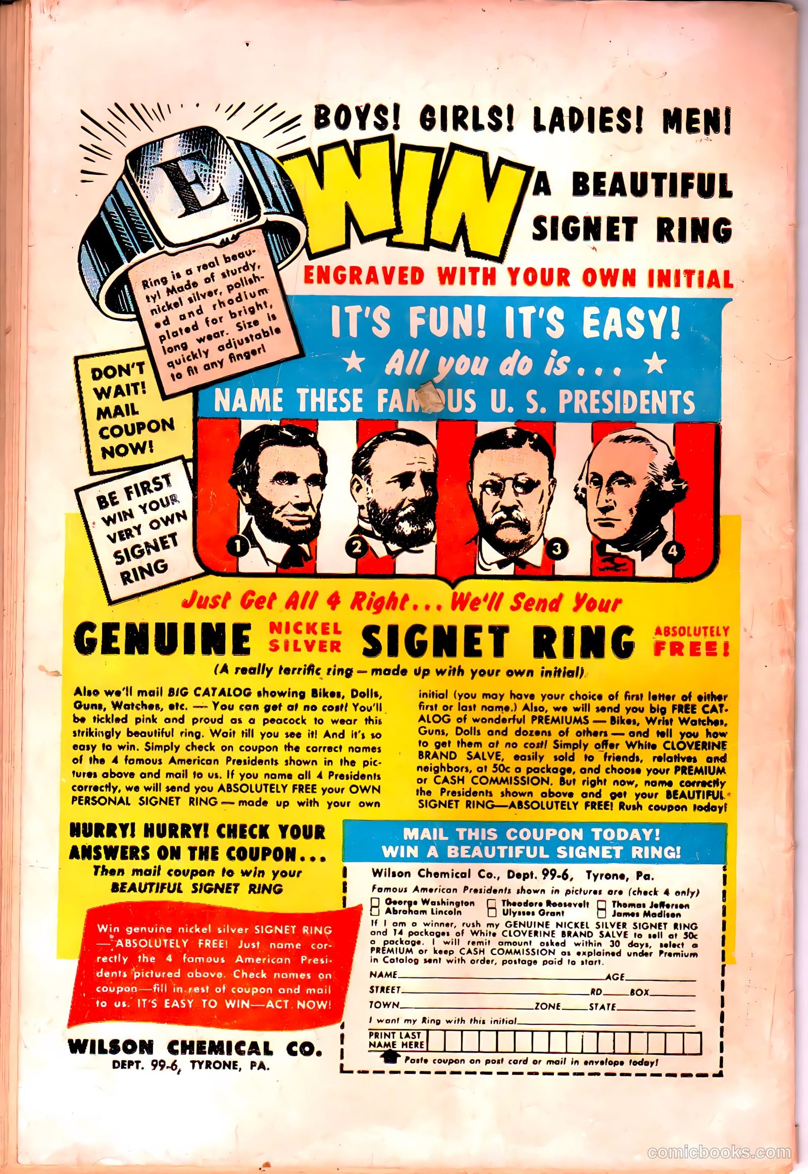 U.S. Air Force Comics #11 — page 36 of 36
