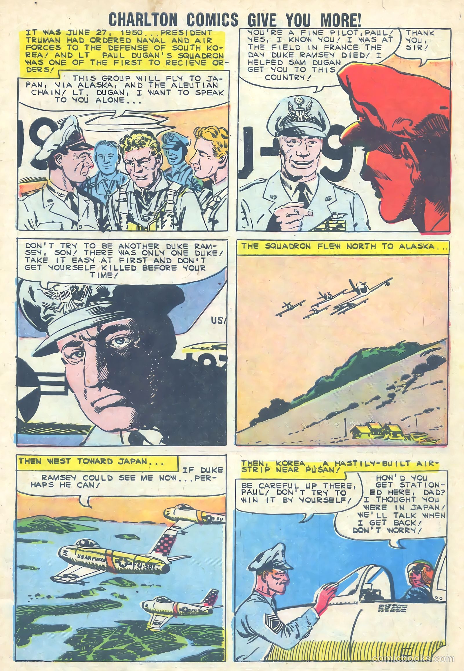 U.S. Air Force Comics #12 — page 7 of 36