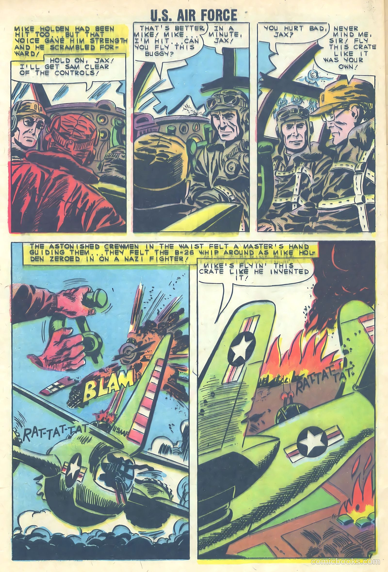 U.S. Air Force Comics #12 — page 32 of 36