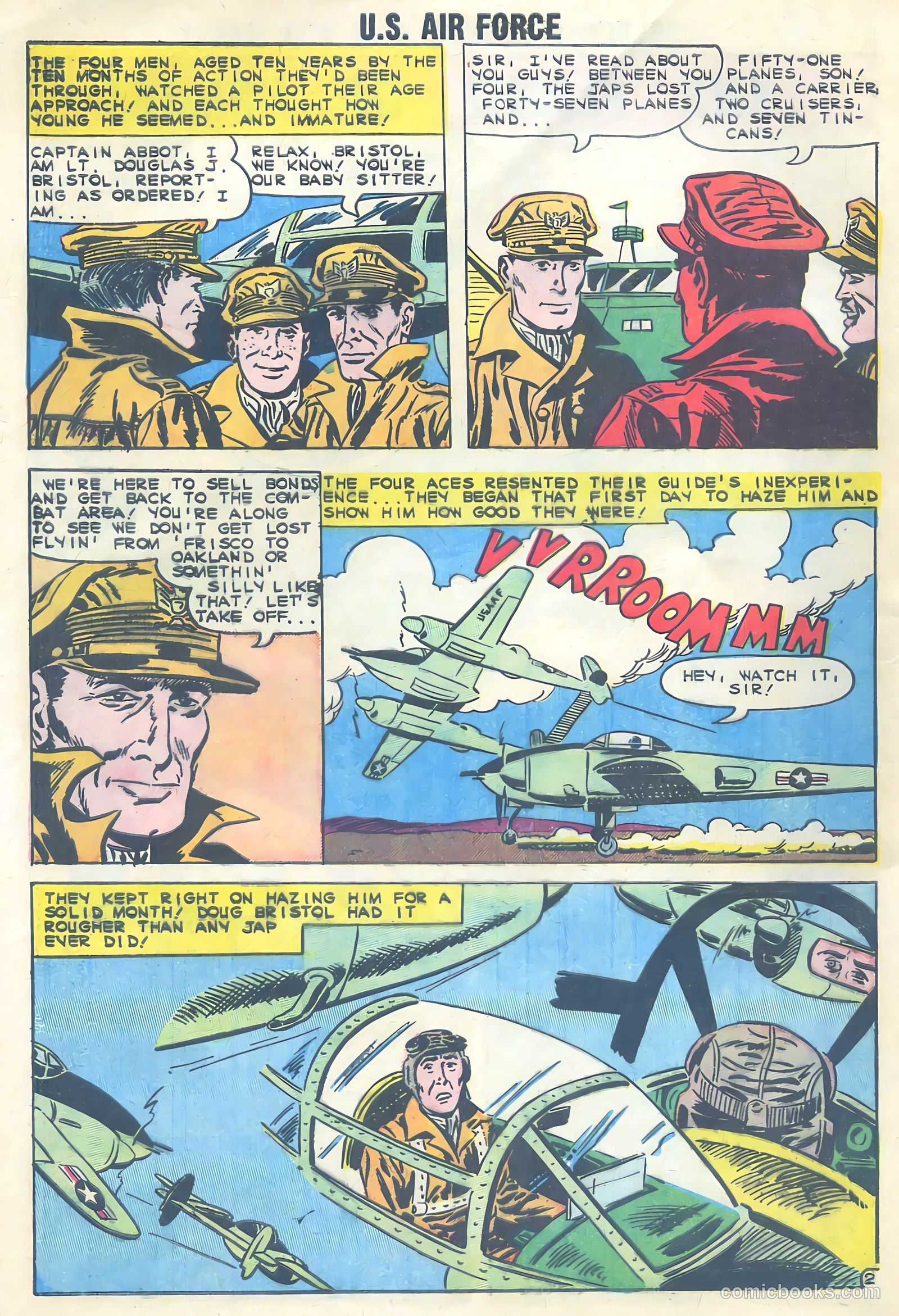 U.S. Air Force Comics #13 — page 4 of 36