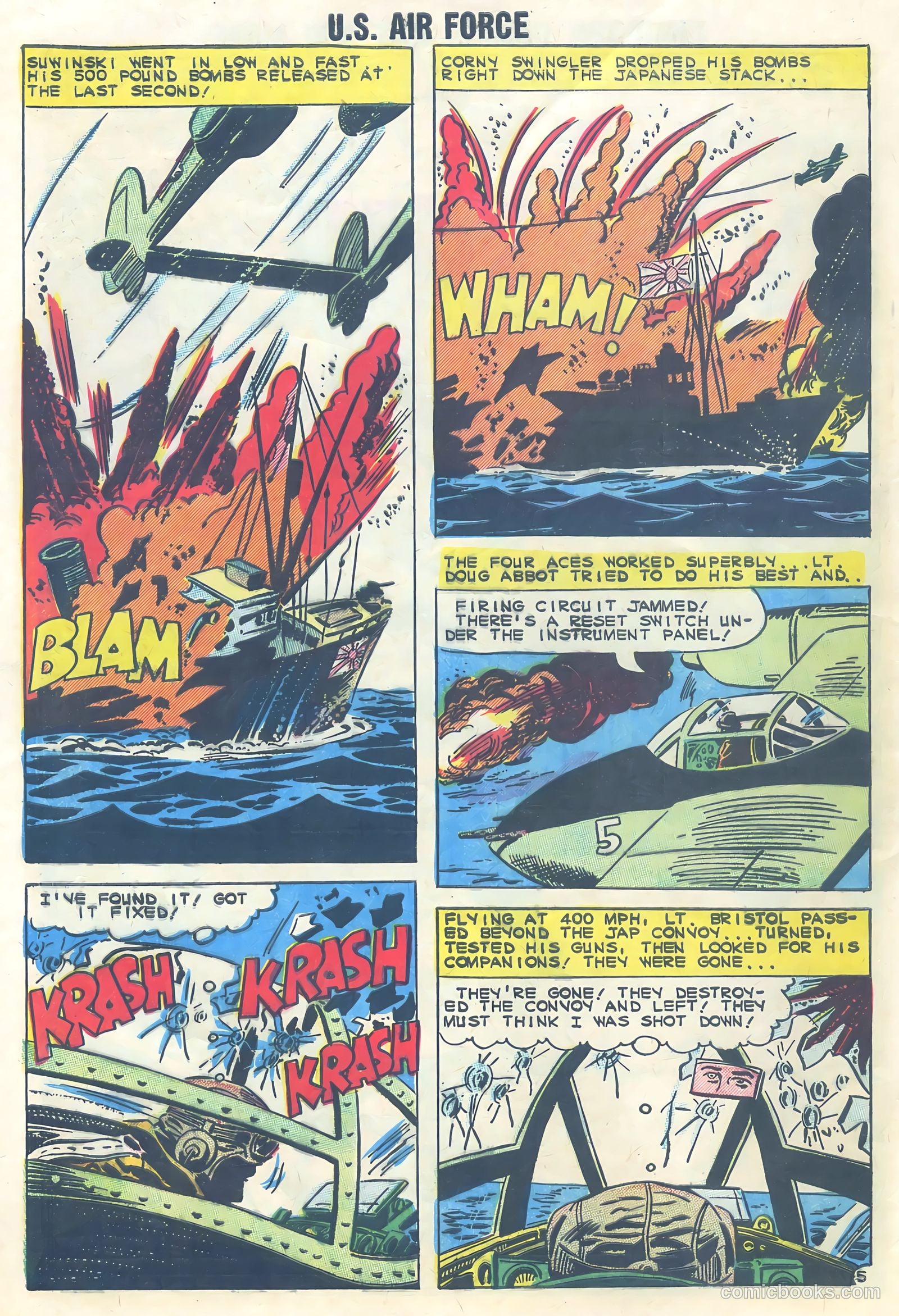 U.S. Air Force Comics #13 — page 8 of 36