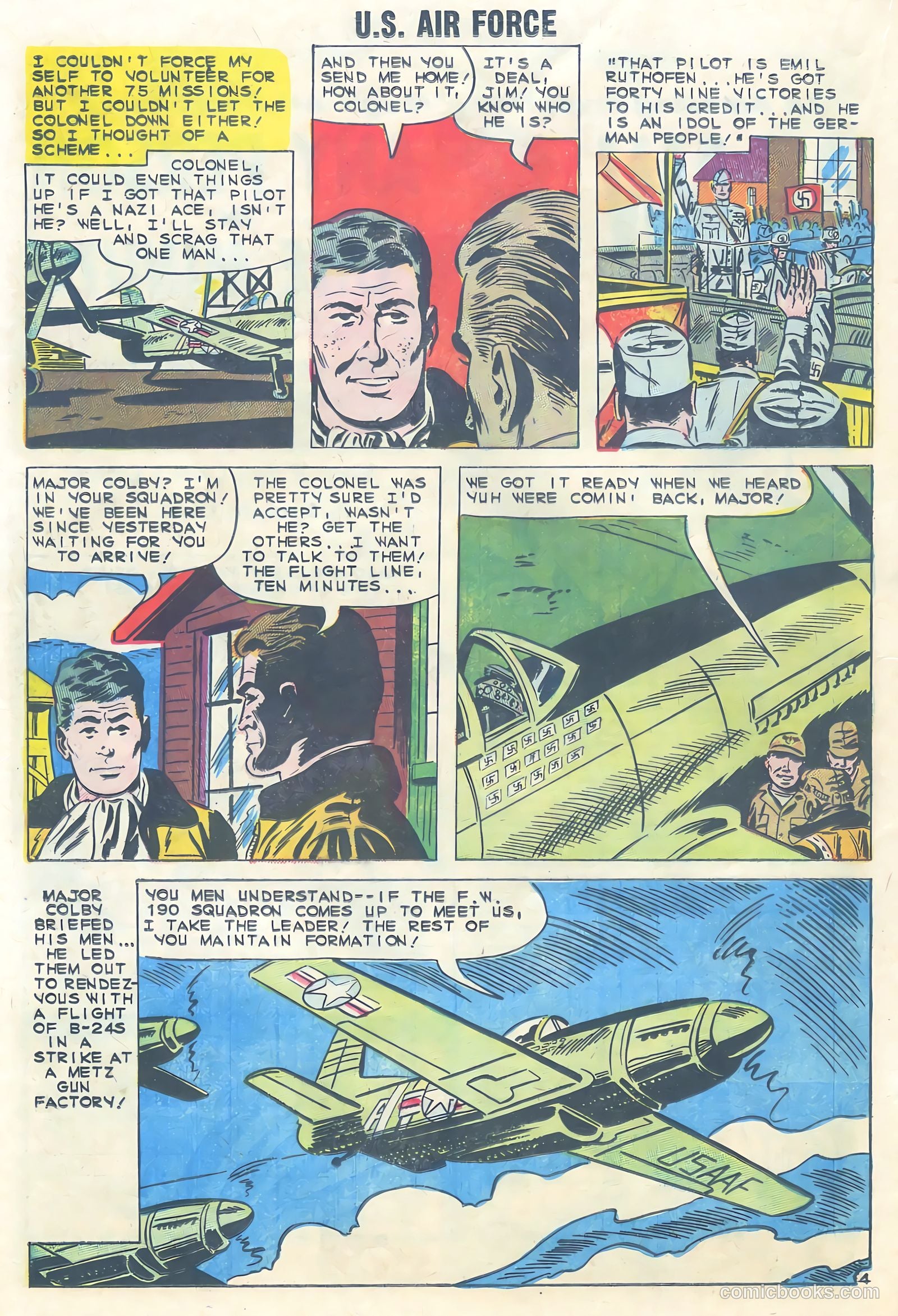U.S. Air Force Comics #13 — page 16 of 36