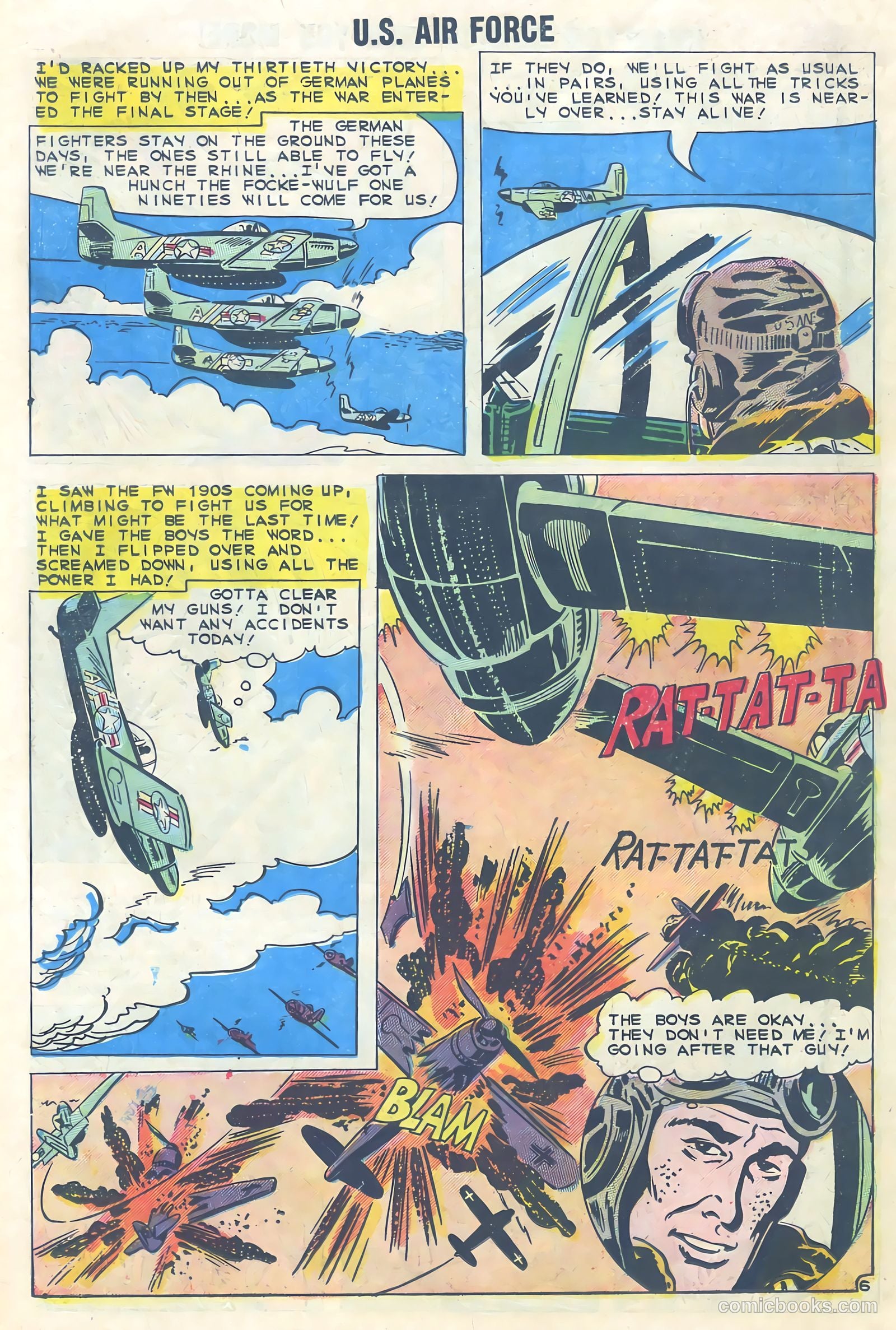 U.S. Air Force Comics #13 — page 18 of 36