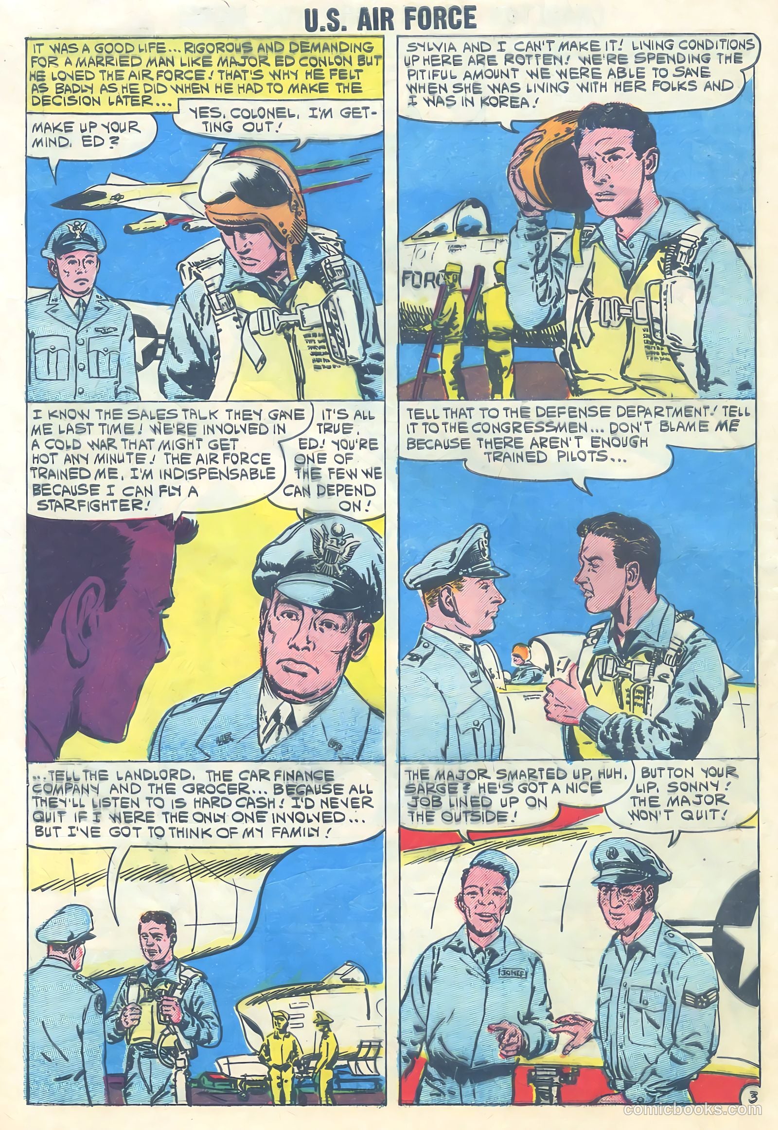 U.S. Air Force Comics #13 — page 28 of 36