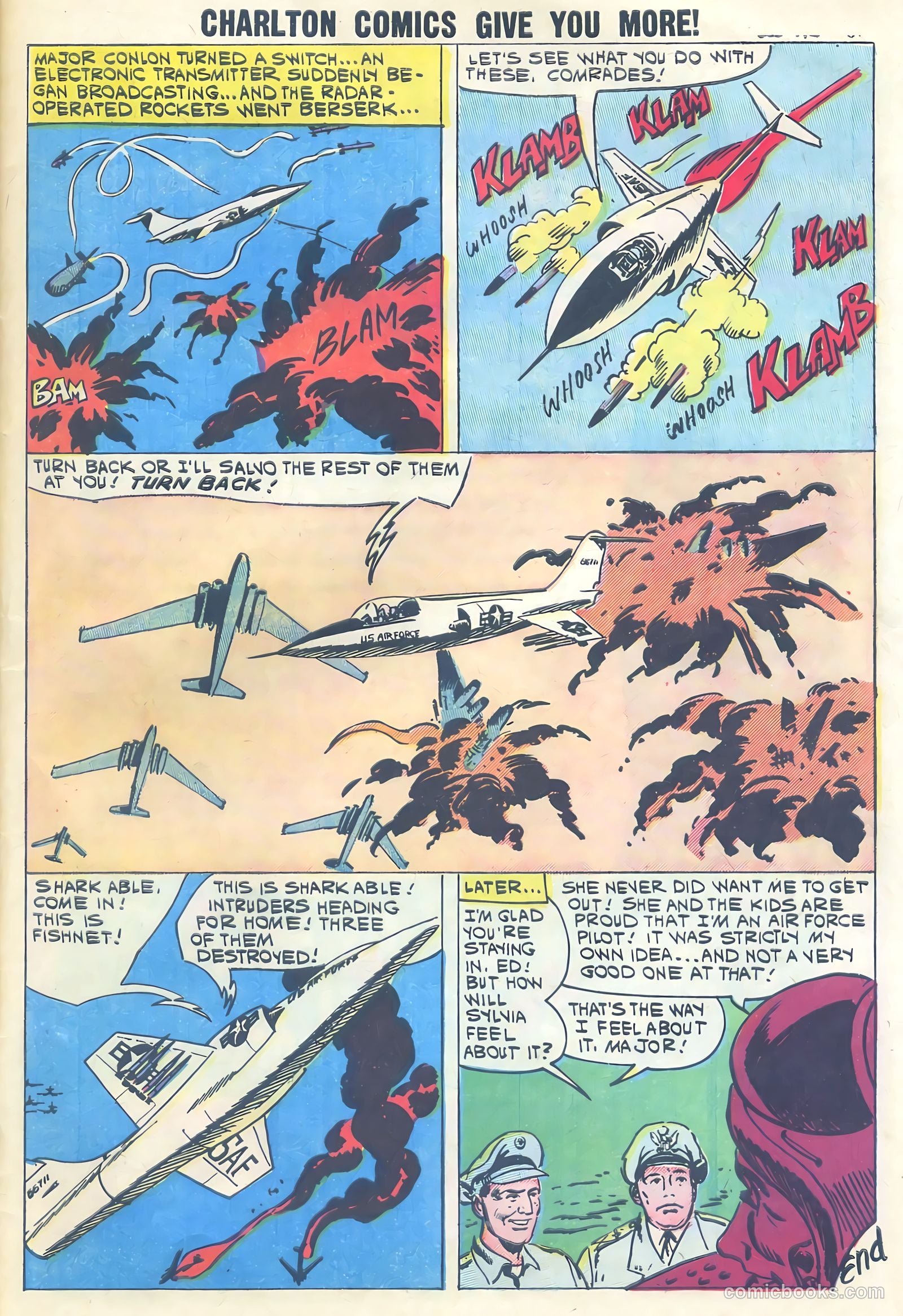U.S. Air Force Comics #13 — page 33 of 36