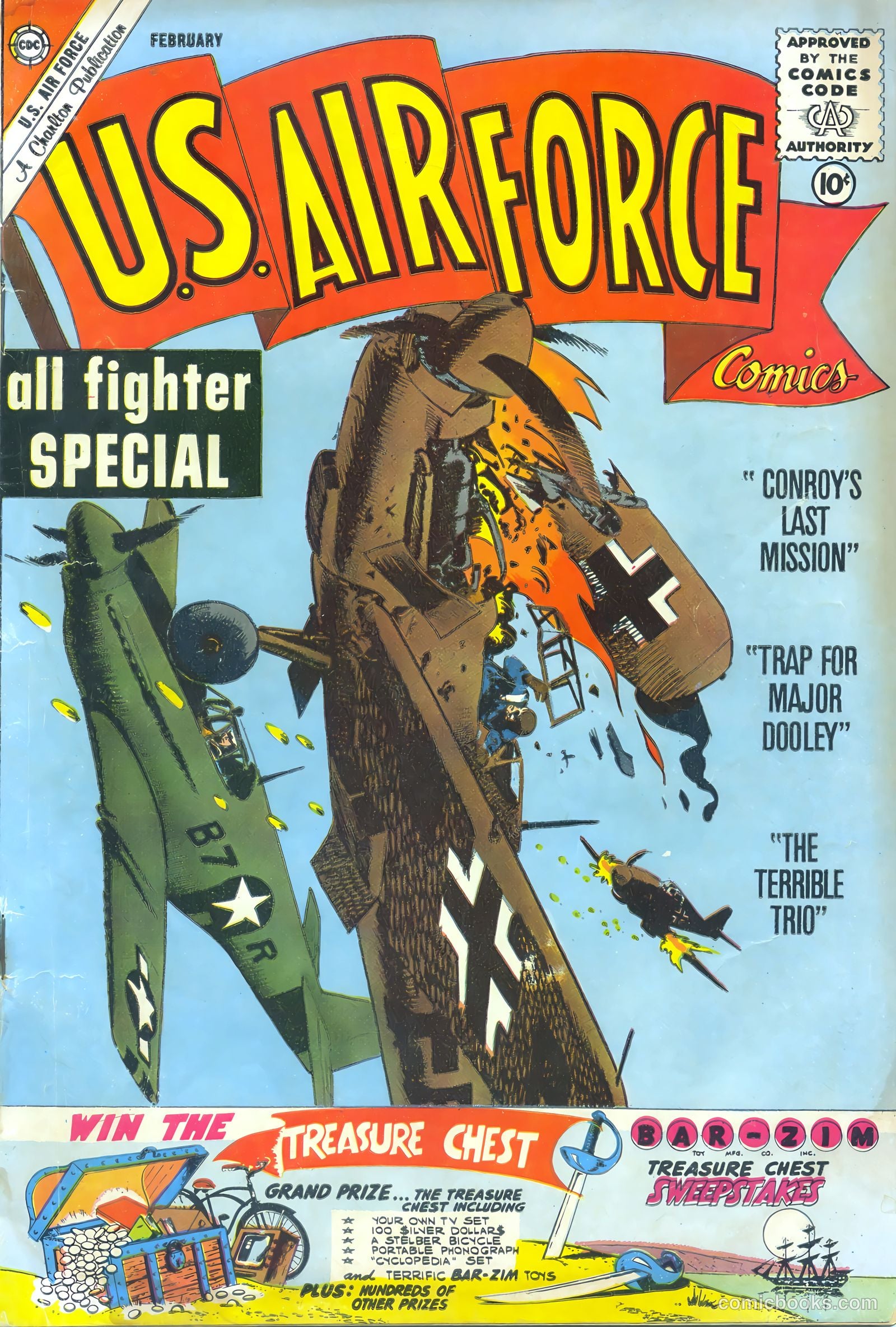 U.S. Air Force Comics #14 — page 1 of 36
