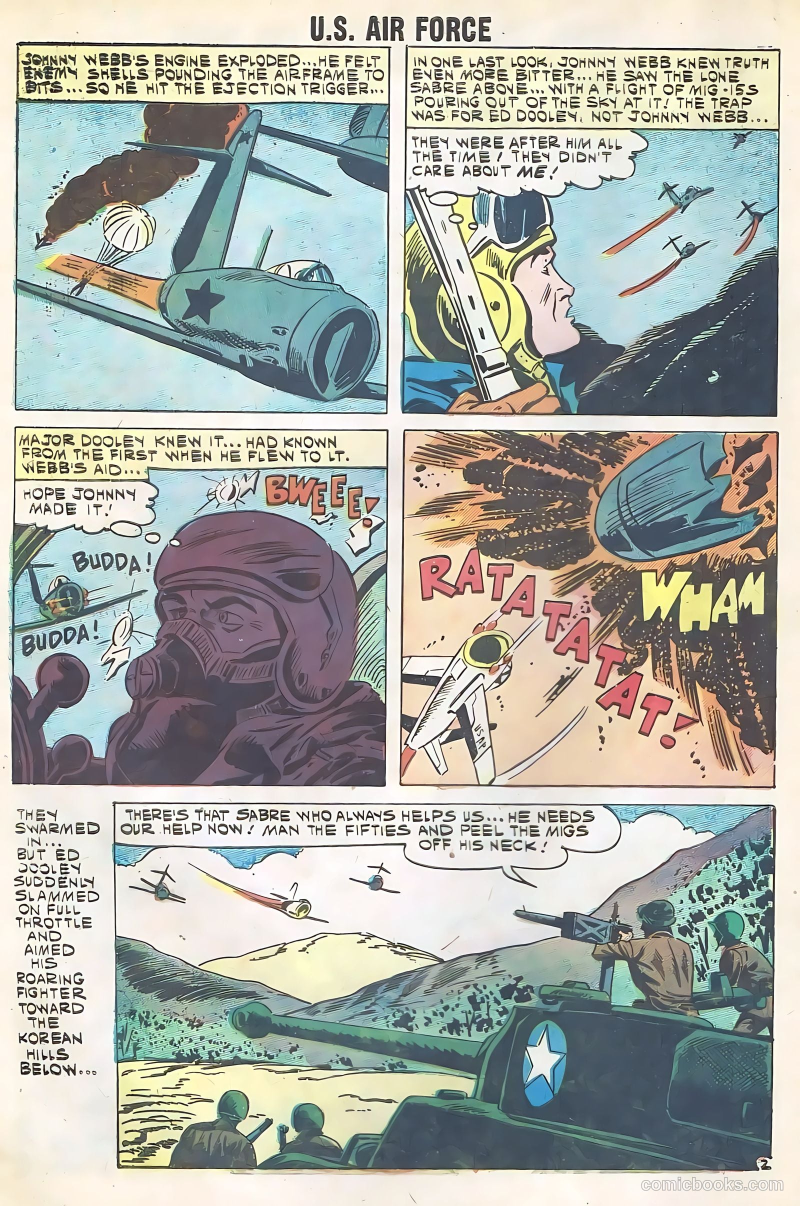U.S. Air Force Comics #14 — page 4 of 36