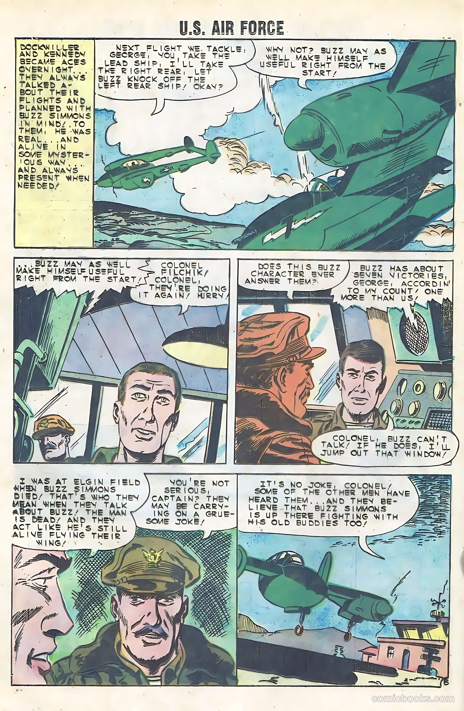 U.S. Air Force Comics #14 — page 20 of 36