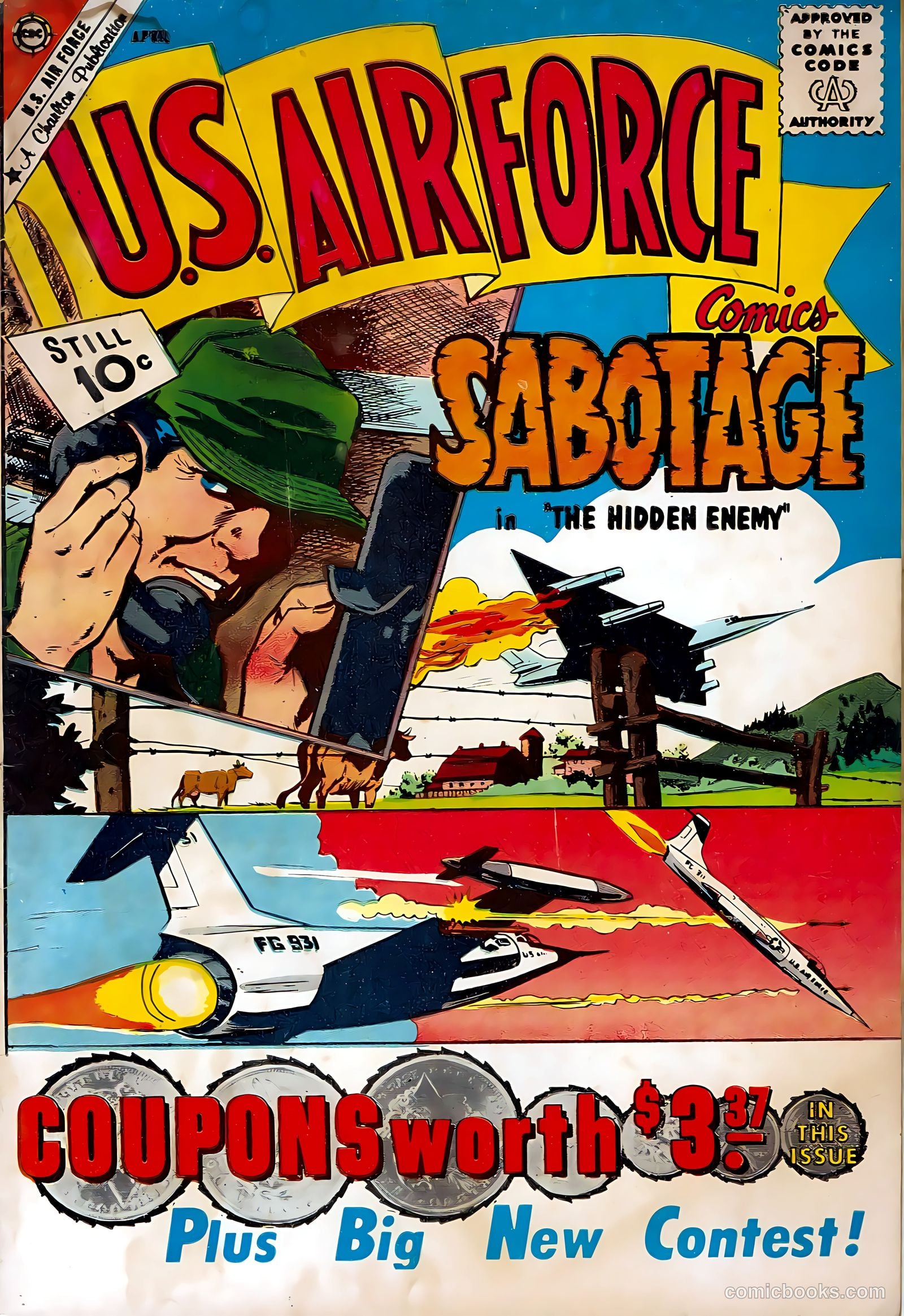 U.S. Air Force Comics #15 — page 1 of 36