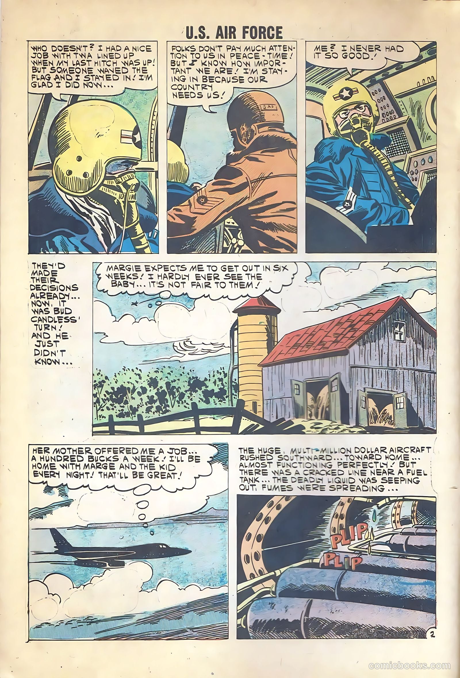 U.S. Air Force Comics #15 — page 4 of 36