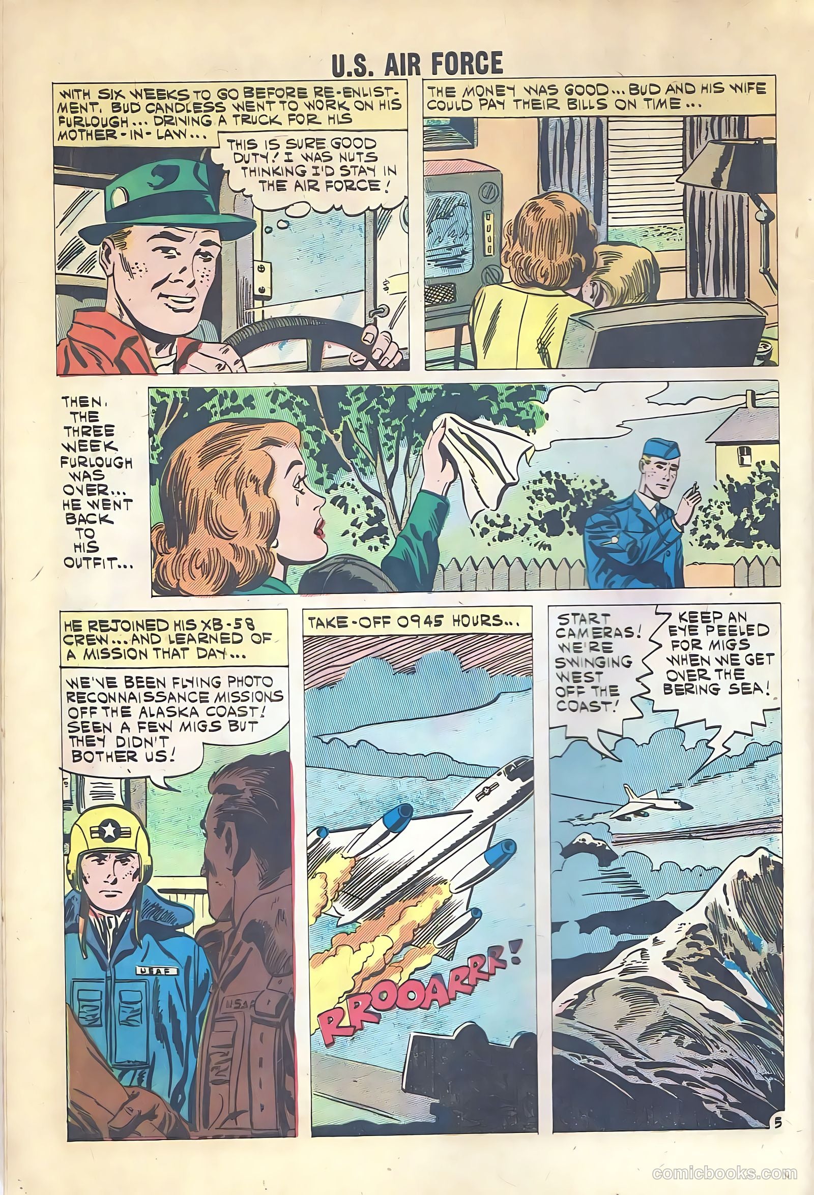U.S. Air Force Comics #15 — page 8 of 36