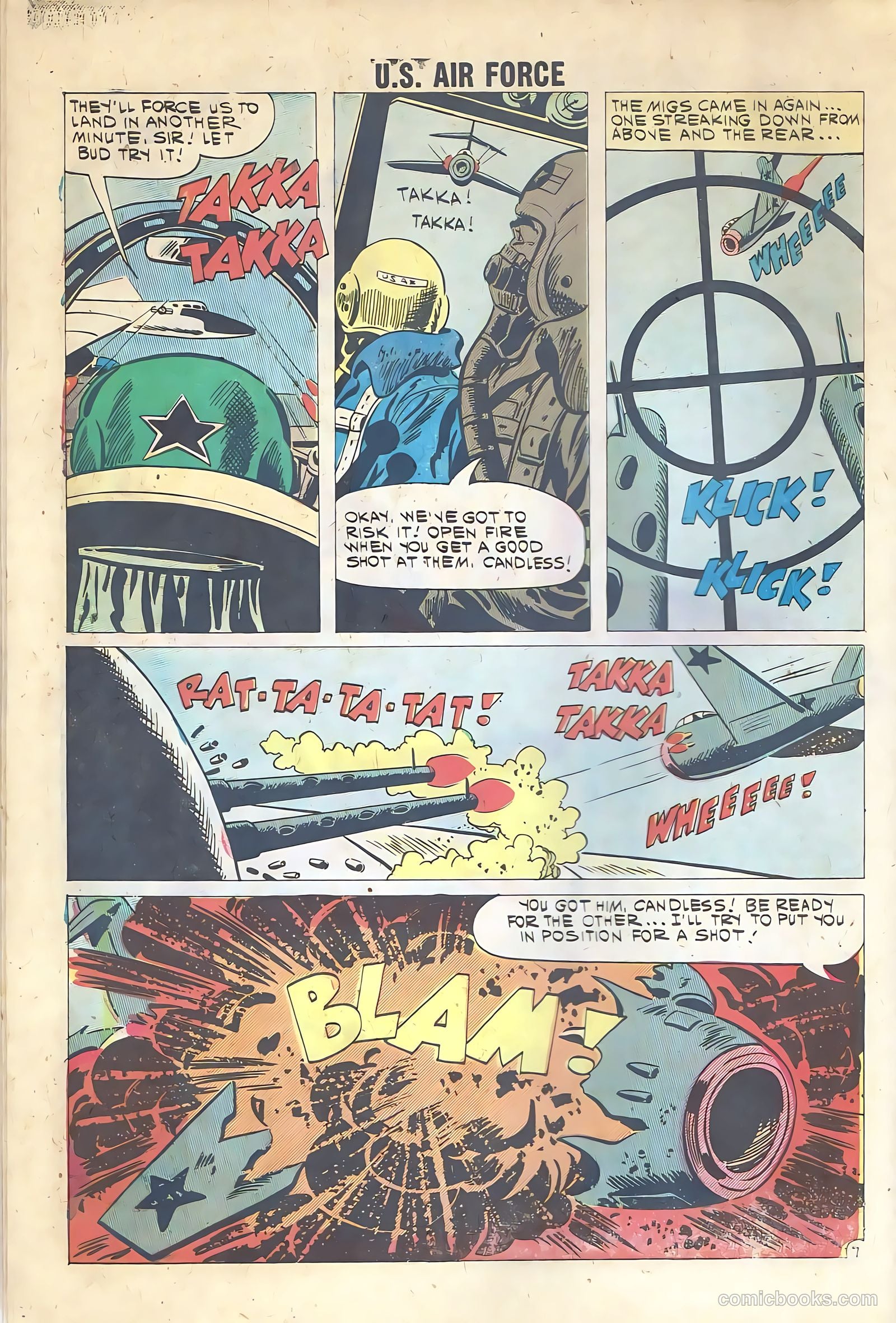 U.S. Air Force Comics #15 — page 10 of 36