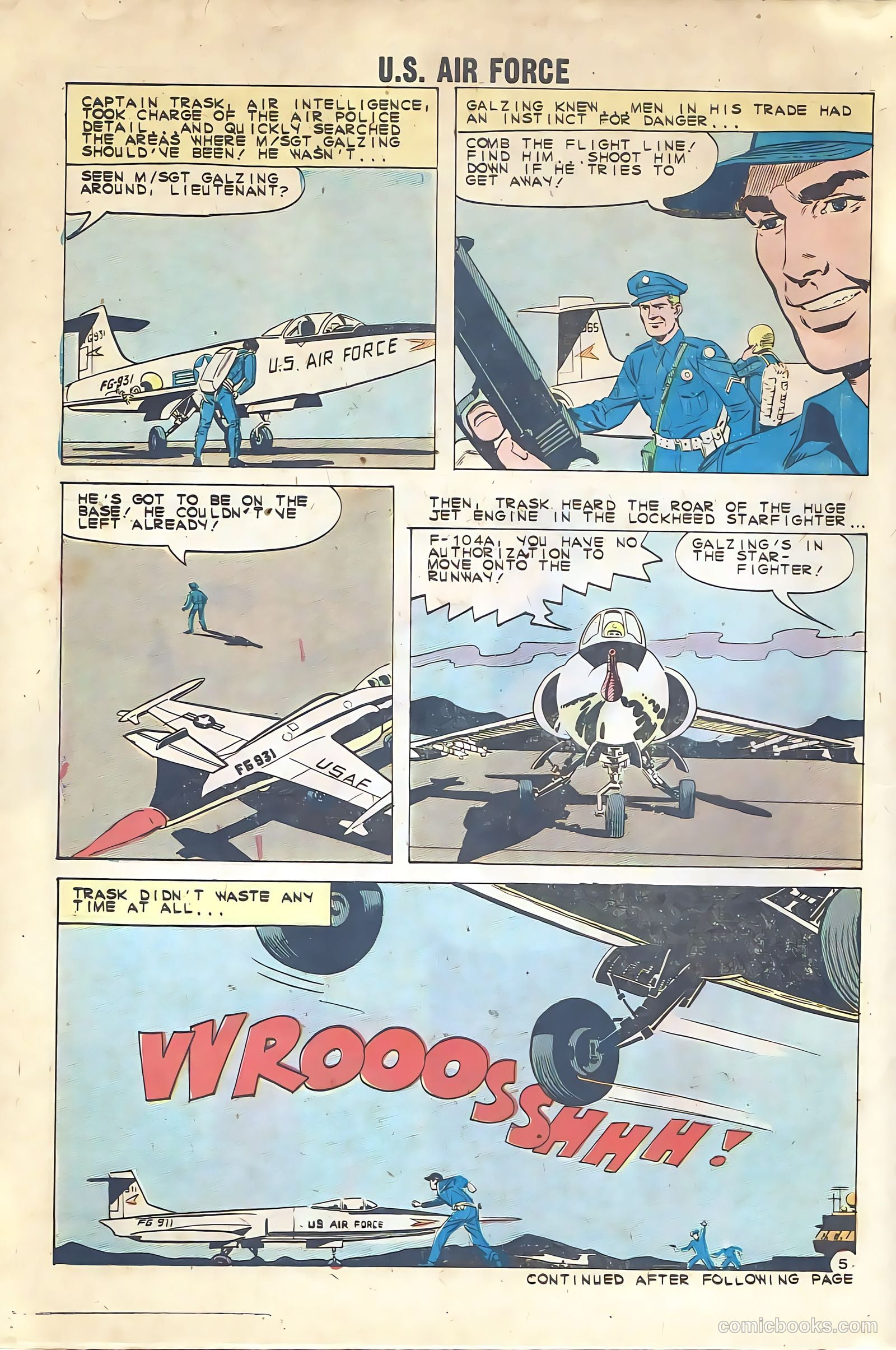 U.S. Air Force Comics #15 — page 30 of 36
