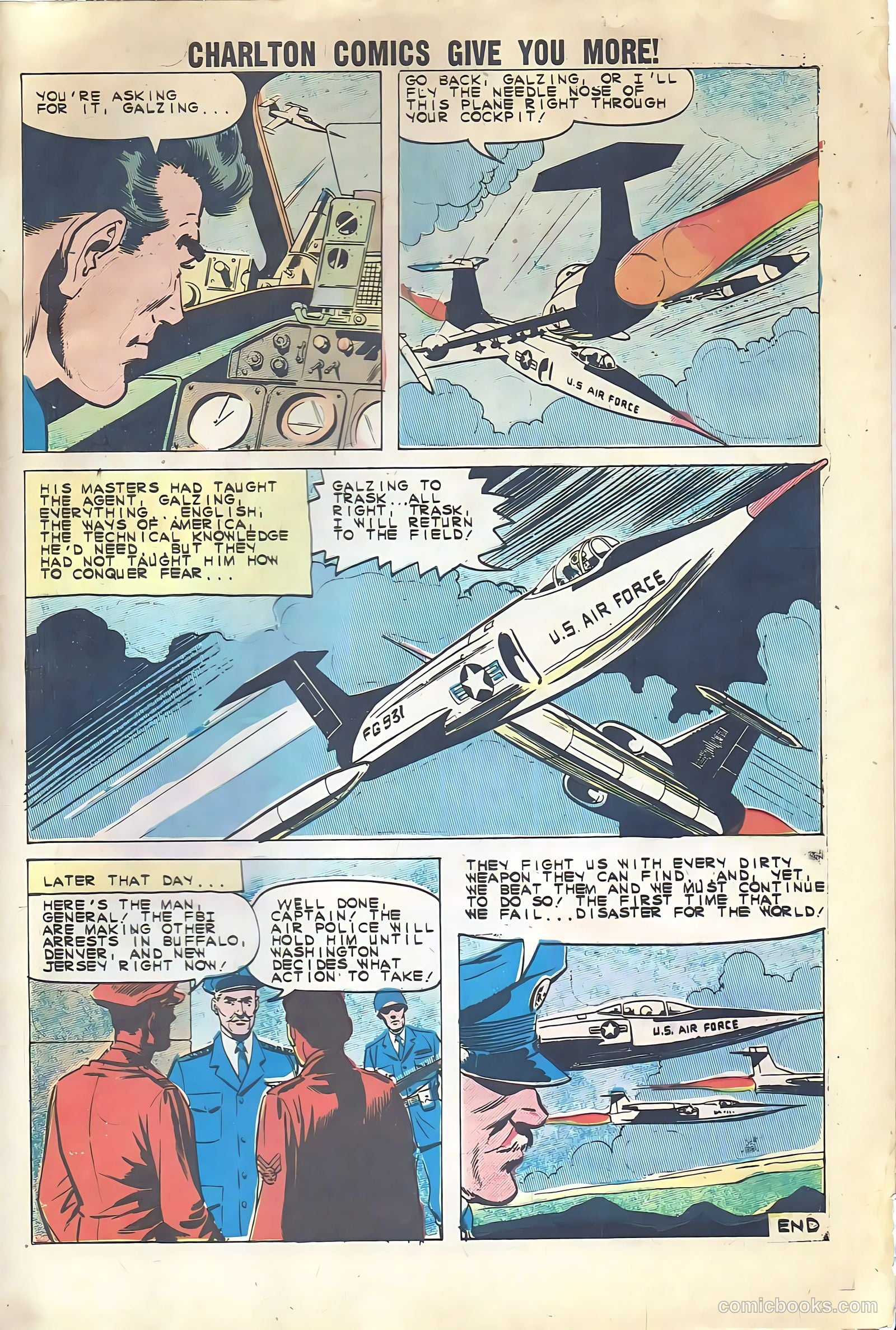 U.S. Air Force Comics #15 — page 33 of 36