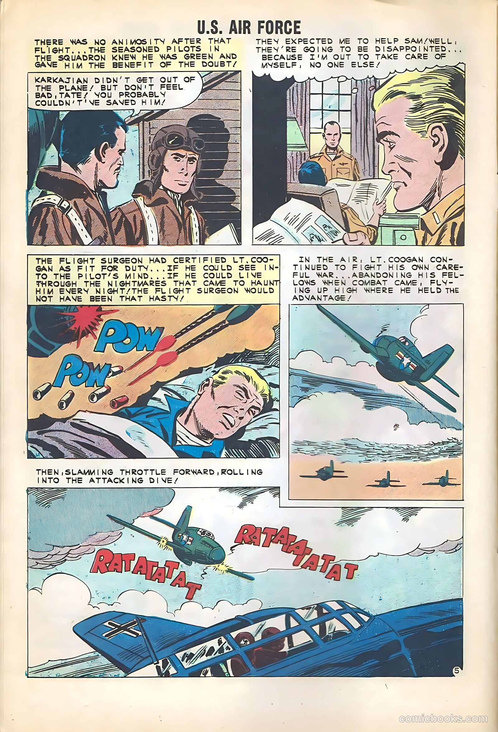 U.S. Air Force Comics #16 — page 8 of 36