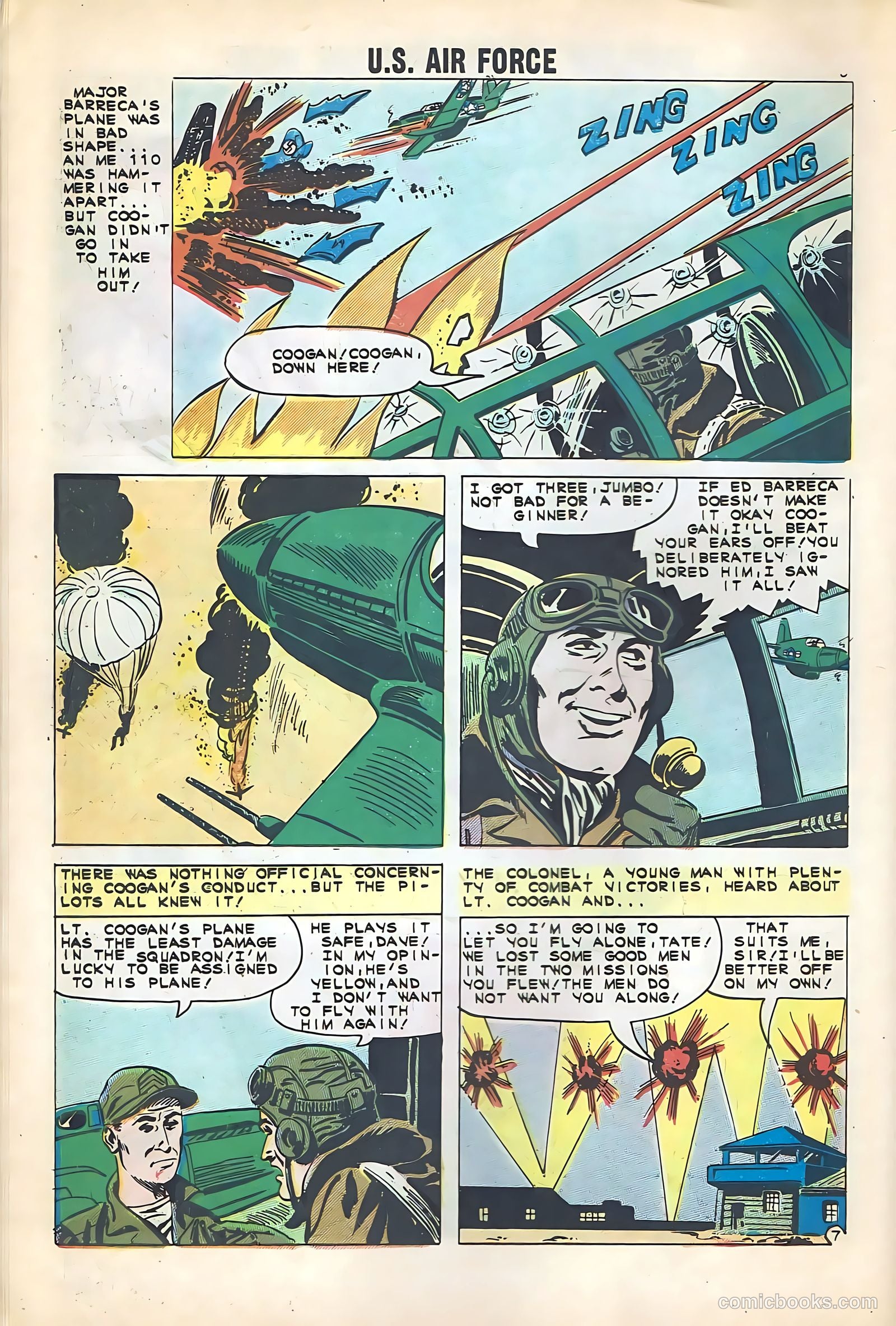 U.S. Air Force Comics #16 — page 10 of 36