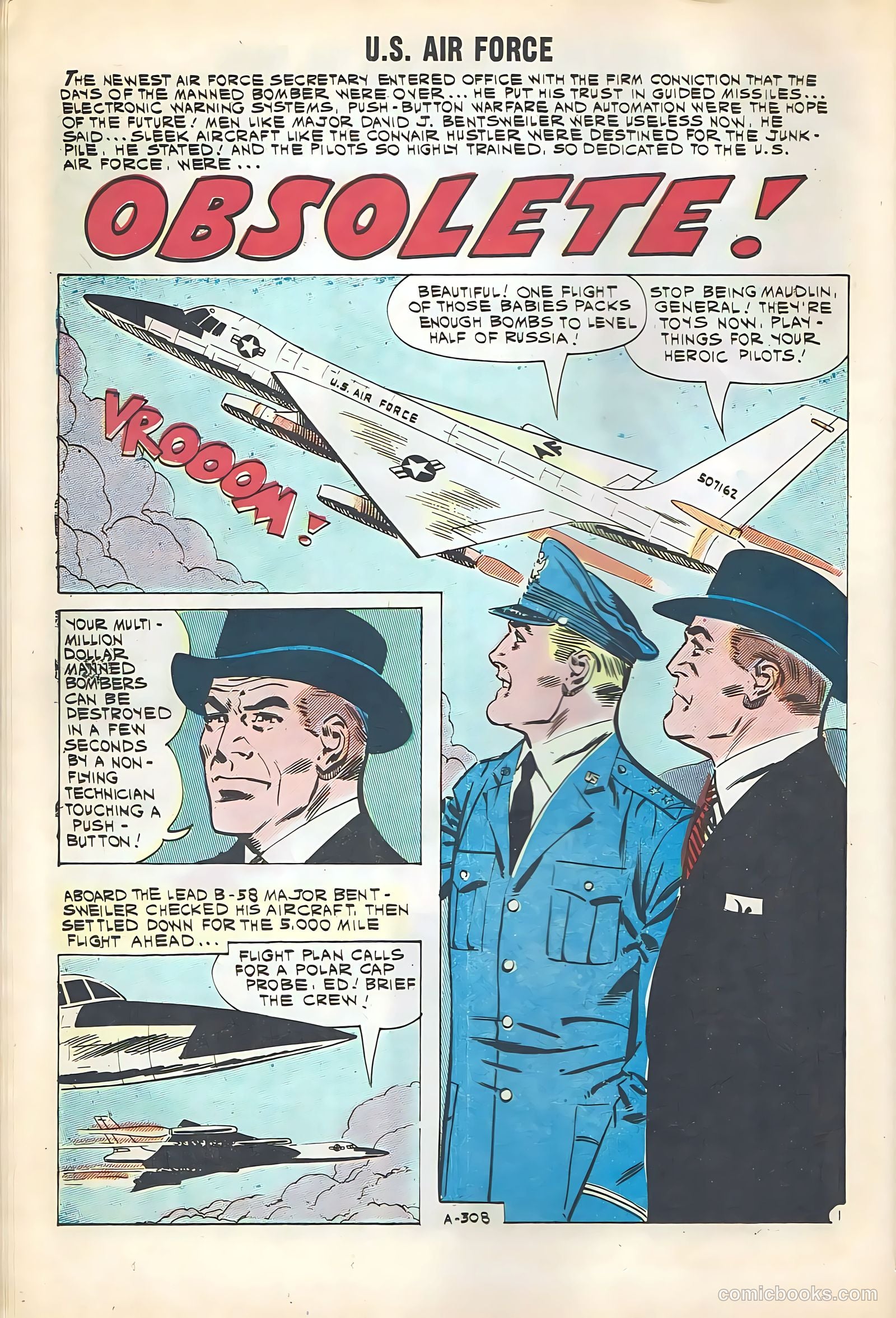 U.S. Air Force Comics #16 — page 12 of 36