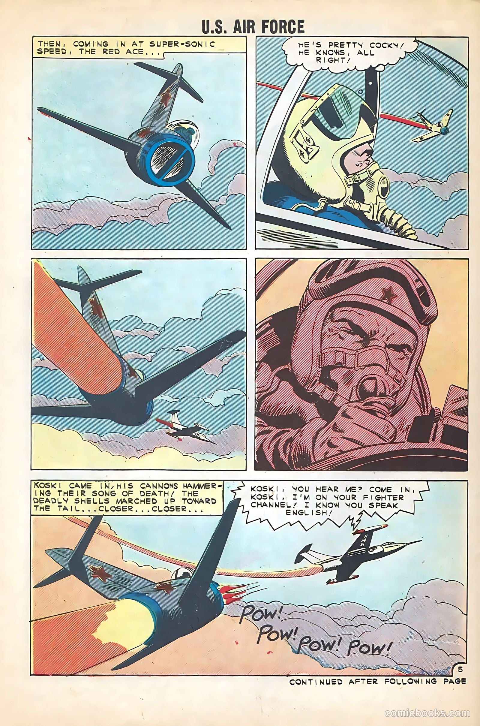 U.S. Air Force Comics #16 — page 30 of 36