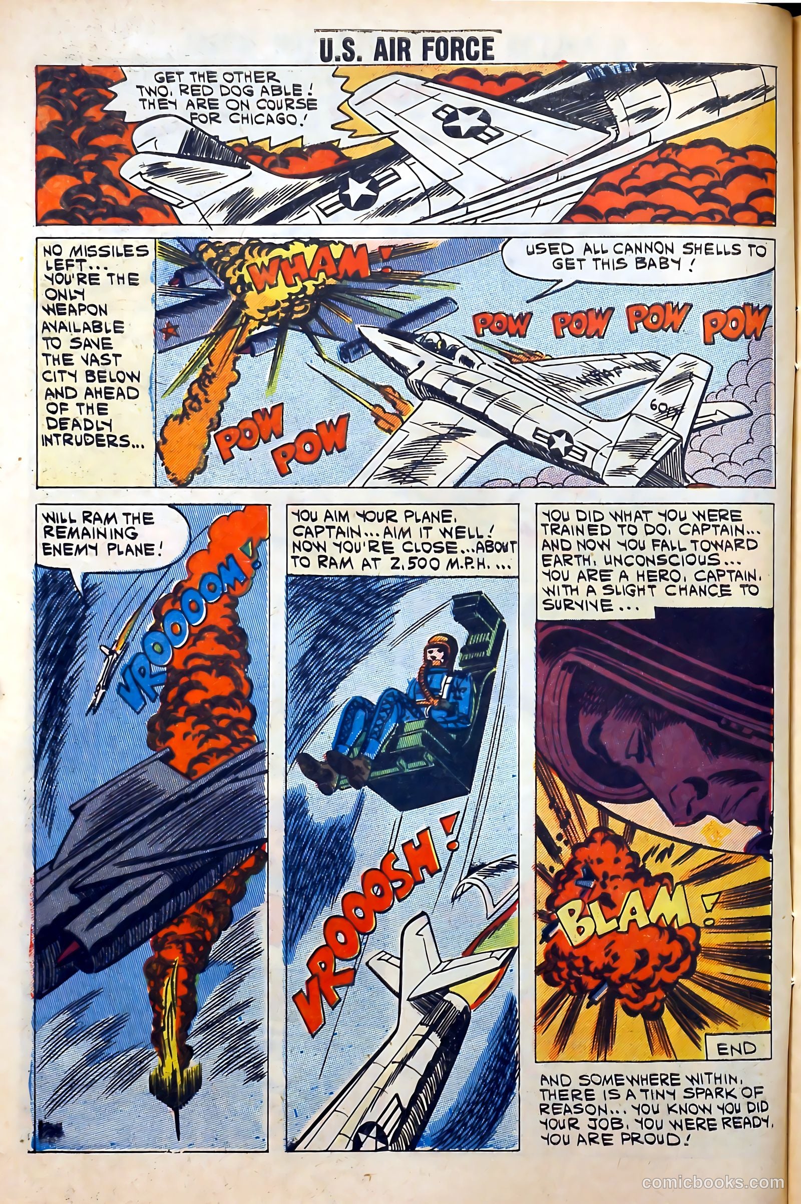 U.S. Air Force Comics #17 — page 8 of 36