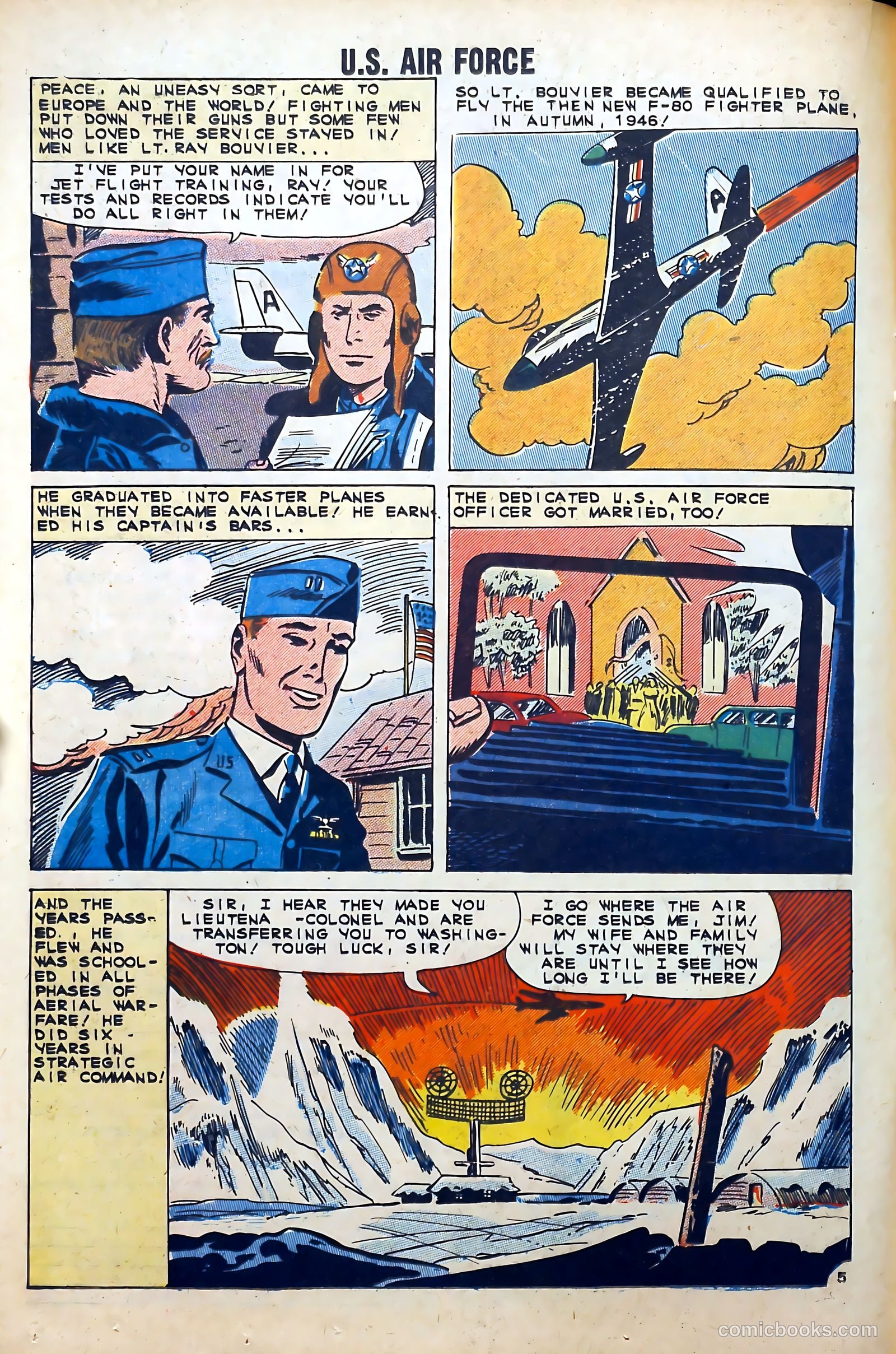 U.S. Air Force Comics #17 — page 16 of 36