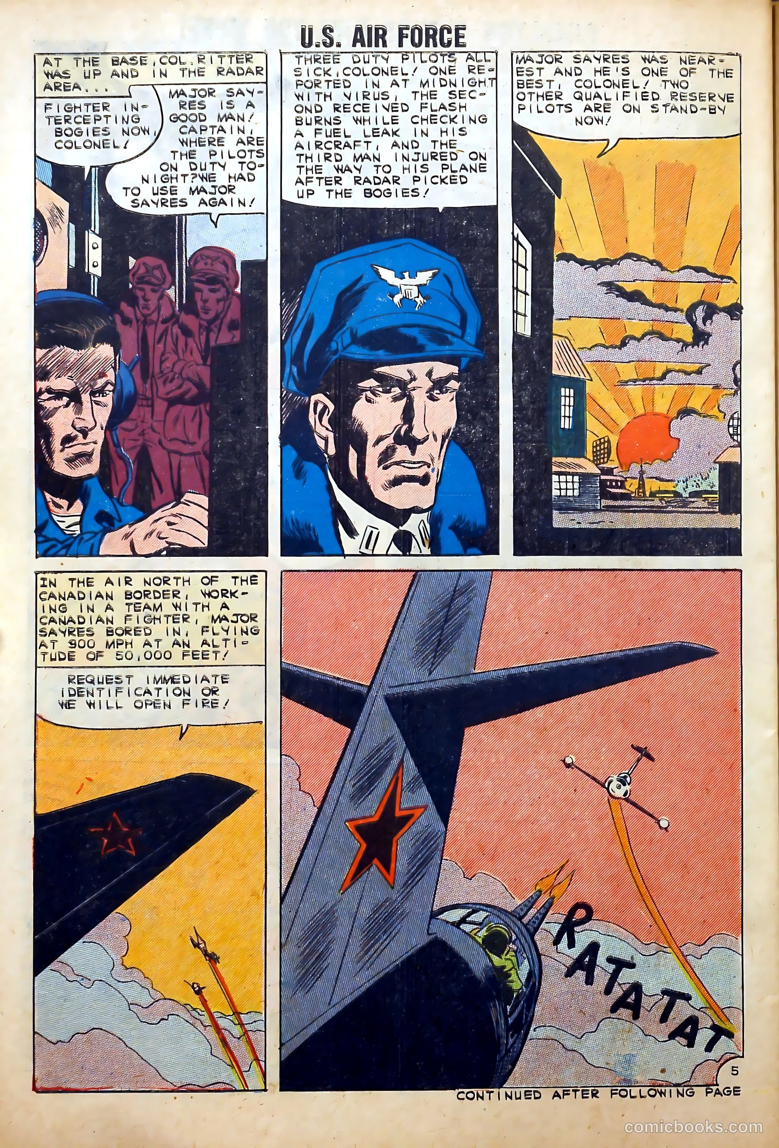 U.S. Air Force Comics #17 — page 30 of 36