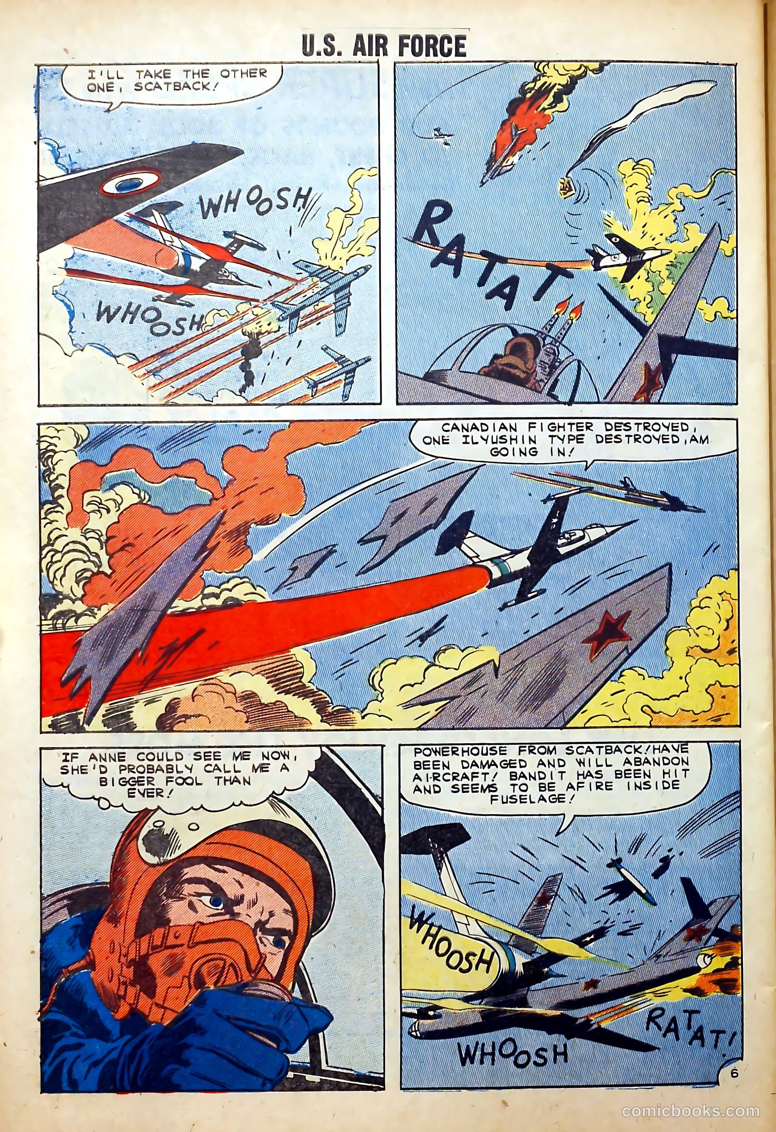 U.S. Air Force Comics #17 — page 32 of 36